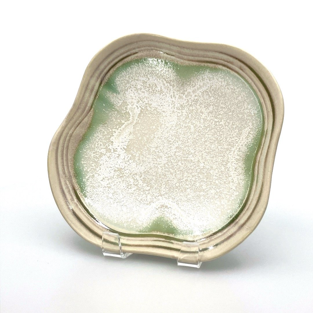 Aysha Peltz: Medium White Salad Plate