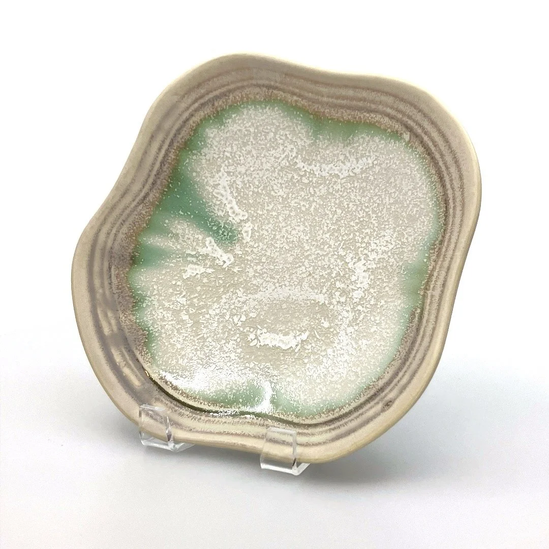 Aysha Peltz: Medium White Salad Plate