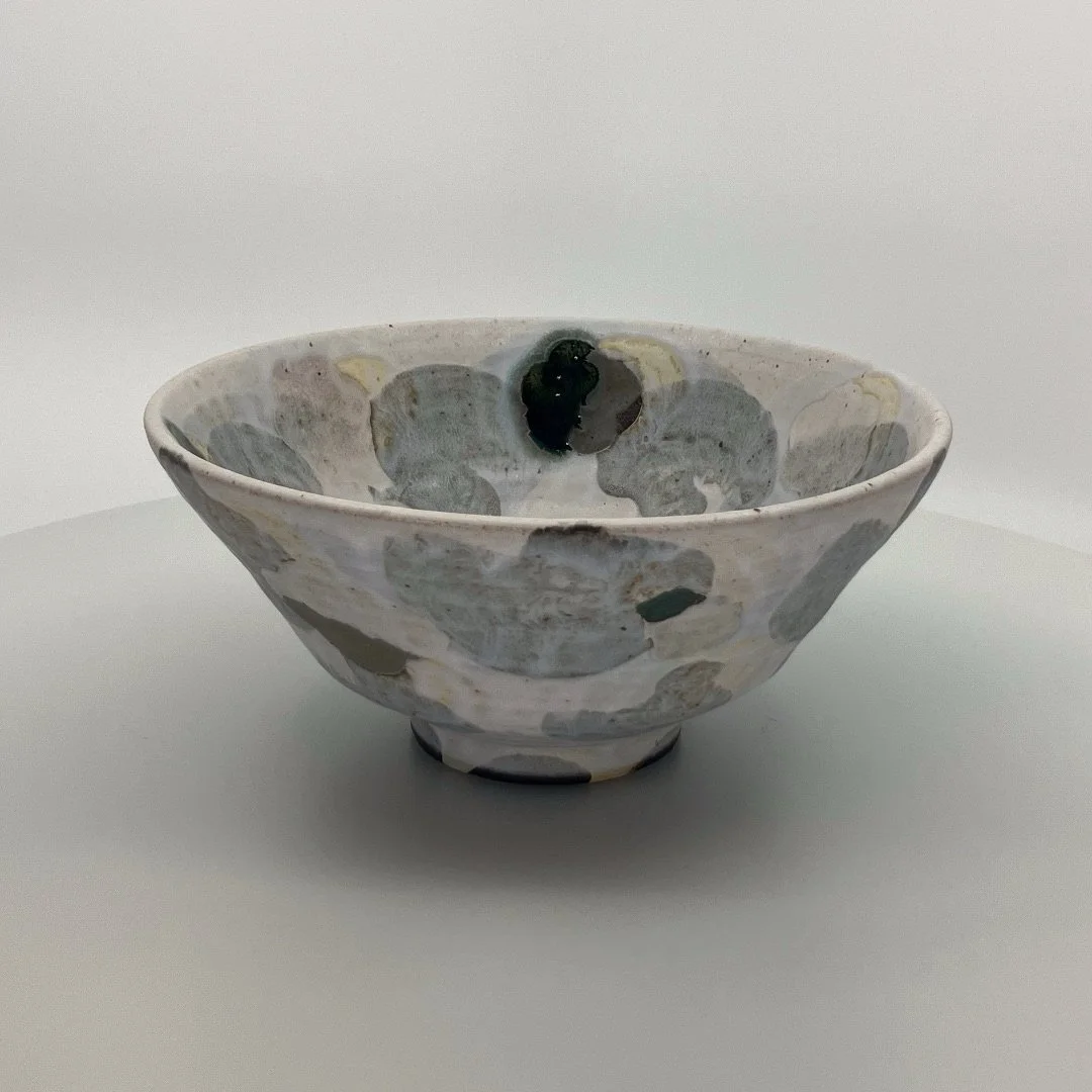 Sanam Emami: Ramen Bowl with floating patterns