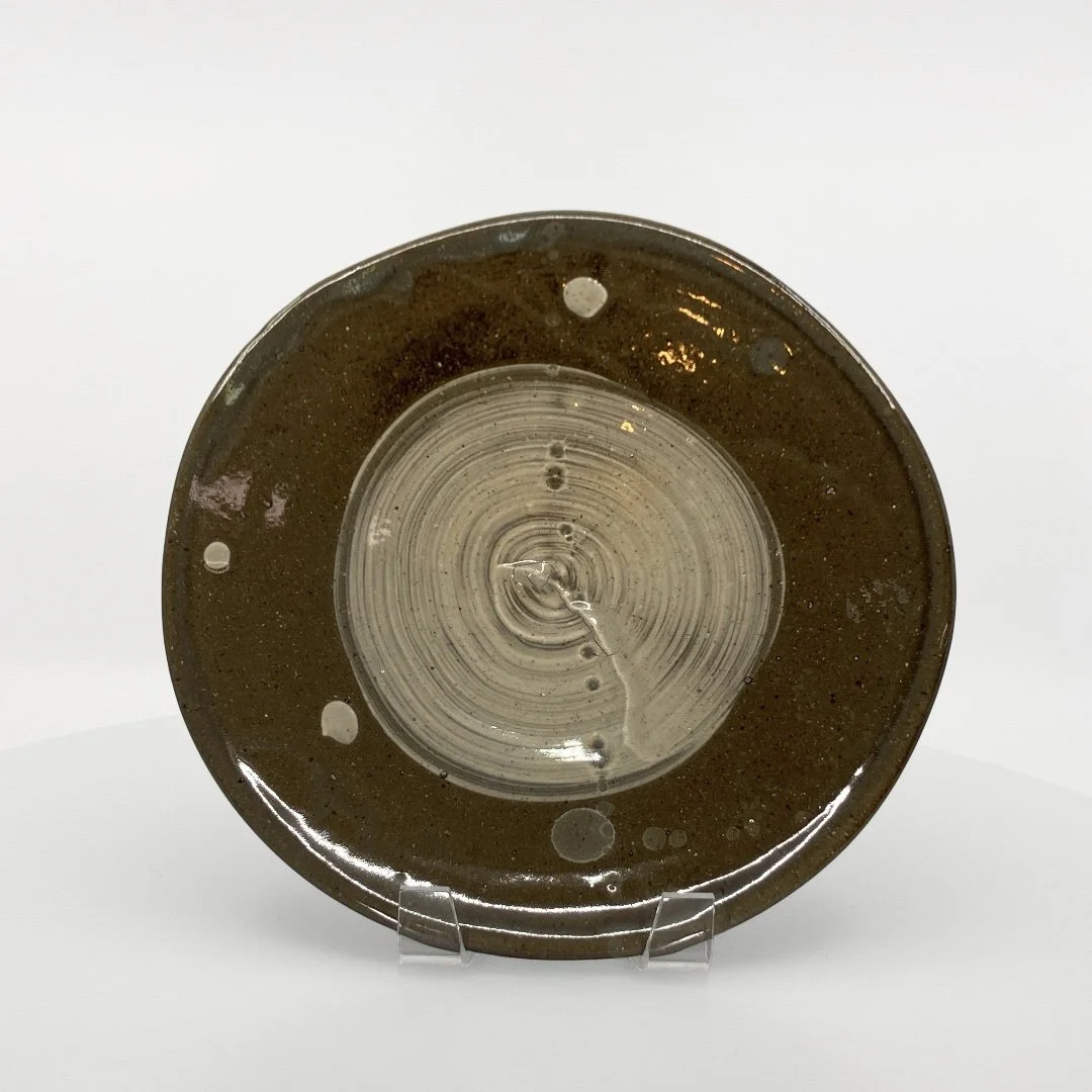 Sean O'Connell: Brushed Slip Dinner Plate