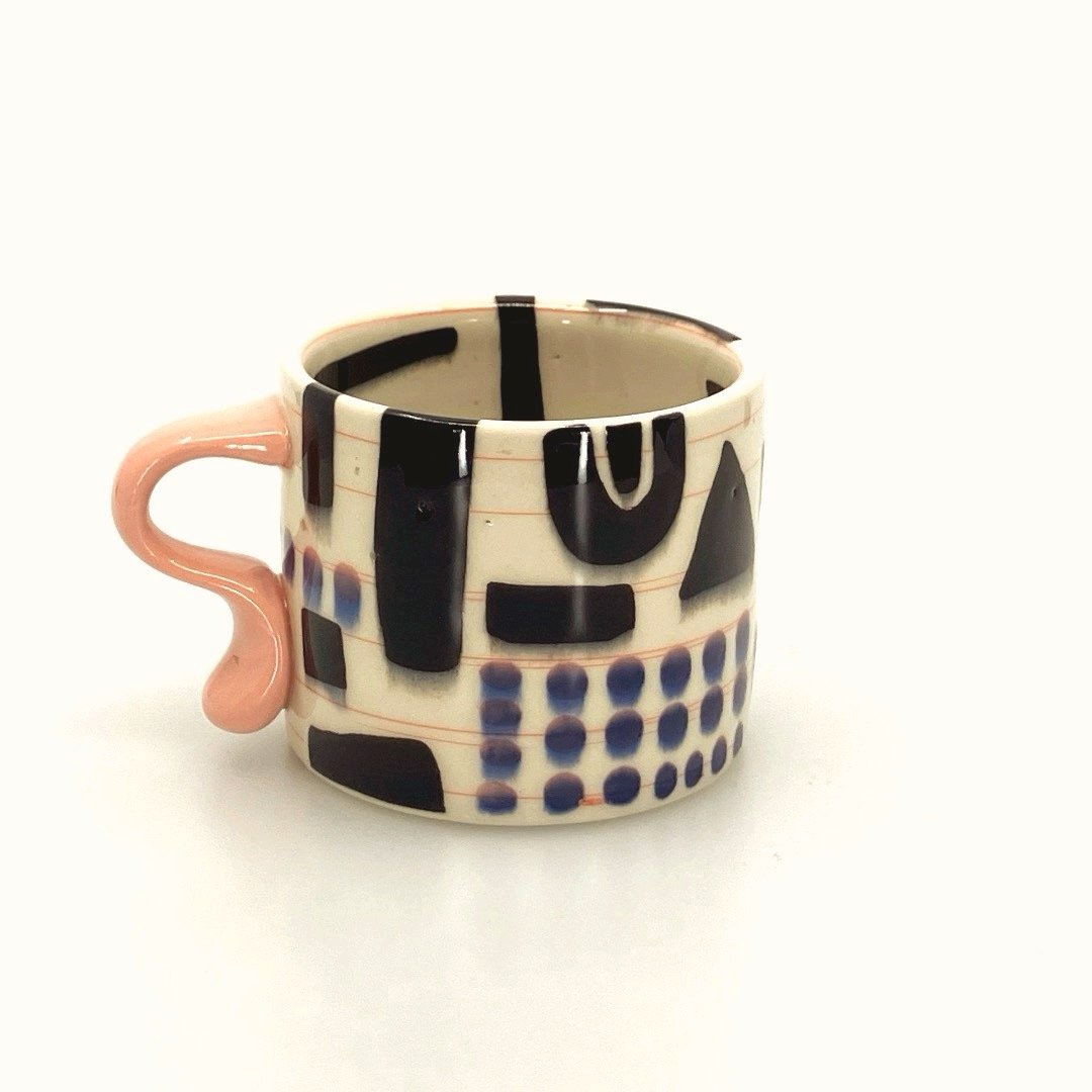 Didem Mert: Black n' Purple Mug