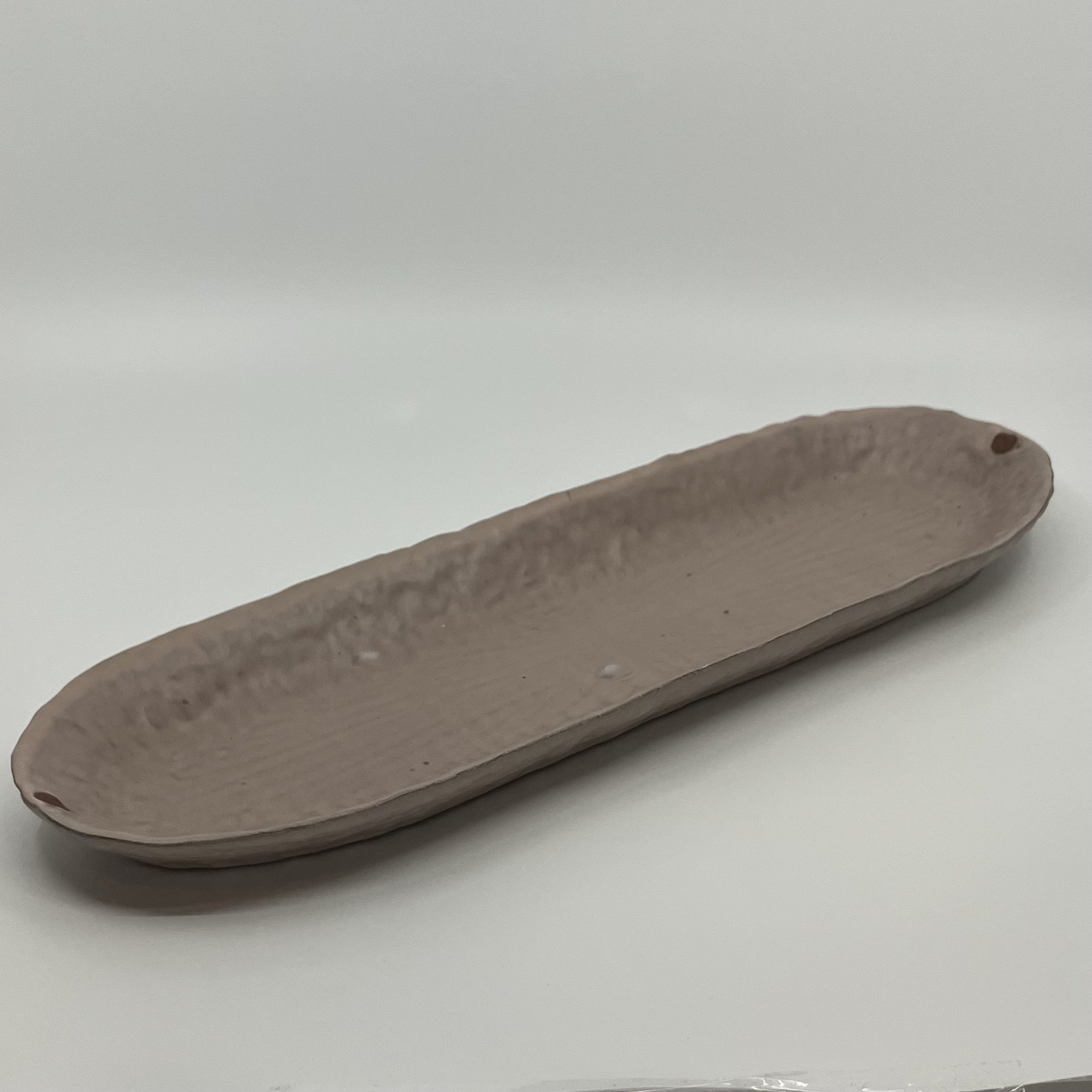 Katie Coughlin: Blush Oval Serving Tray