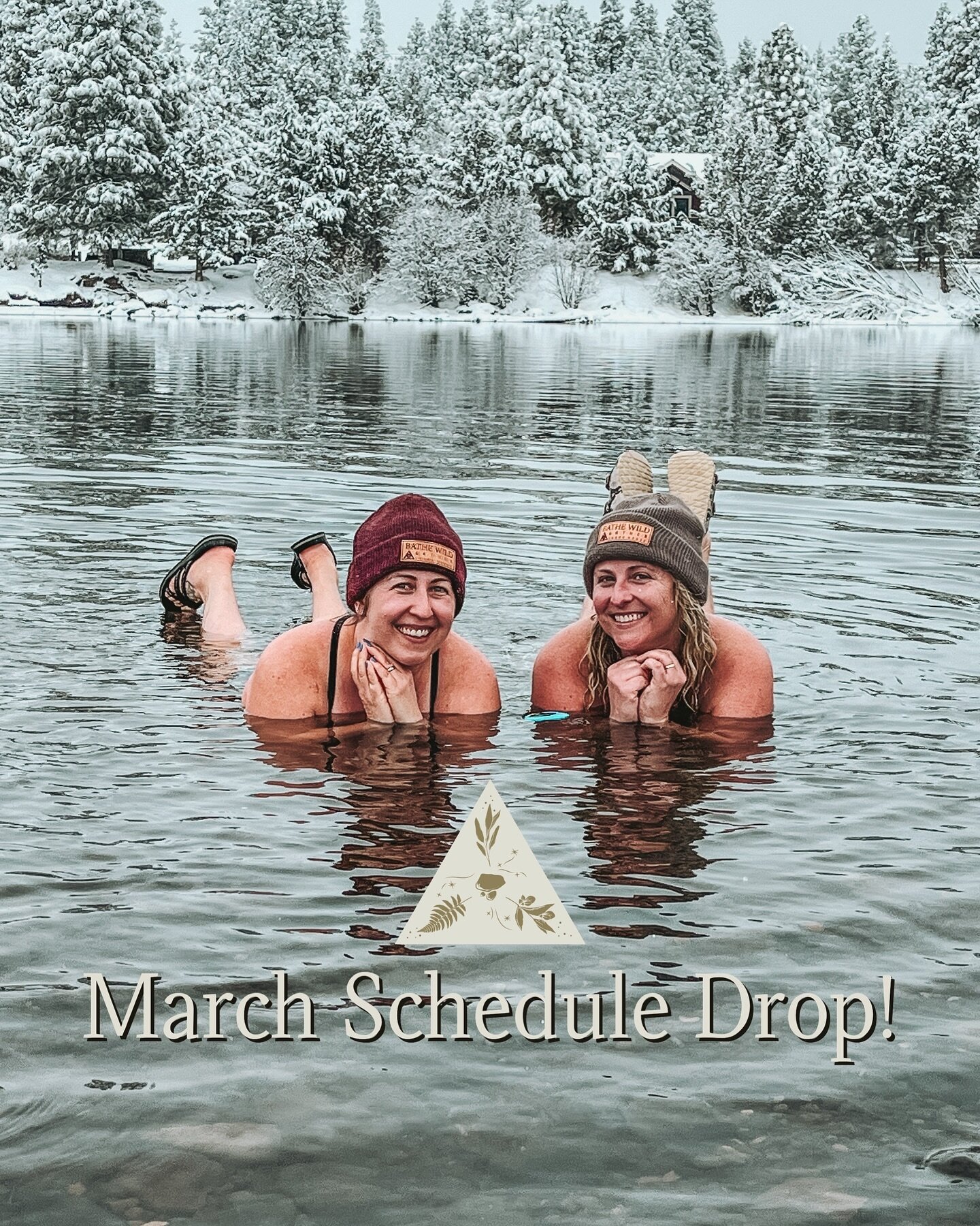 The March schedule is LIVE! Book &lsquo;em while we&rsquo;ve got &lsquo;em! 
🔥
We&rsquo;ll be adding a few more special sauna sessions for March next week so keep your eye out for those! 
🔥
We&rsquo;ll be releasing the April schedule in mid-March a