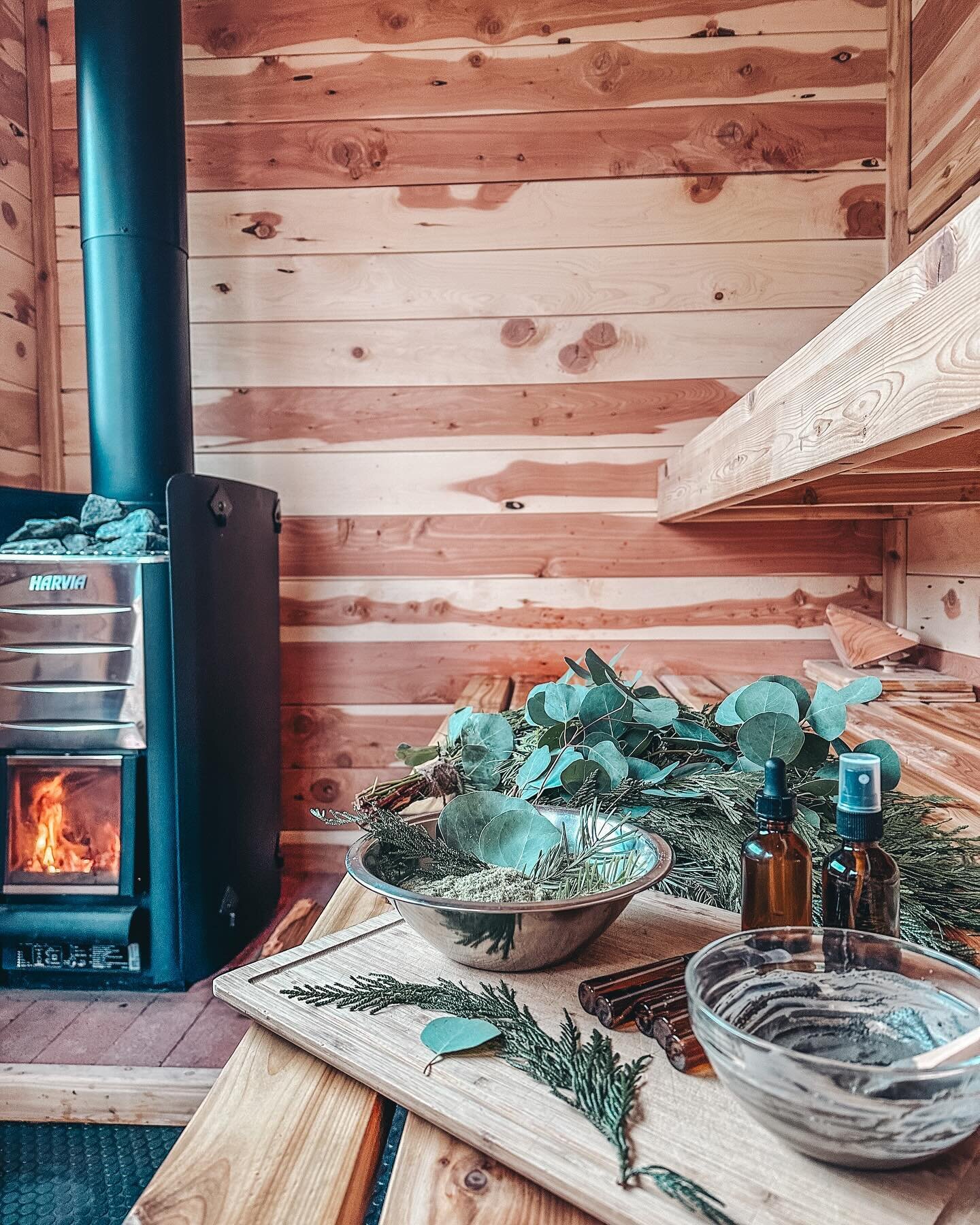 In early December I held a little Winter sauna ritual for a few of my nearest and dearest. Drawing from my recent herbal nature spa (Latvian Pirts) training in Latvia this past Summer and beyond and utilizing some herbal sauna treatments I&rsquo;ve b