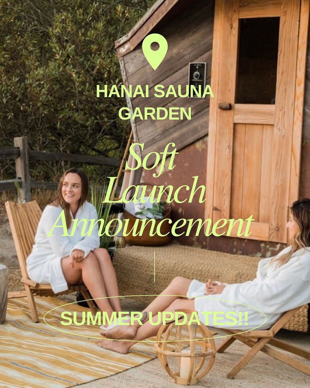 WE’RE OPEN FOR SOFT LAUNCH THIS SUMMER SOLSTICE WEEKEND at our new space @hanaicommunity STARTING SUNDAY 22nd!
πΏππΏππΌπ«ΆπΌπ₯°
ALL THINGS SUMMER SAUNA AND UPDATES HERE AND SOON TO BE IN YOUR INBOX TOO!
ππππΏππΌππΌ
A few highlights include