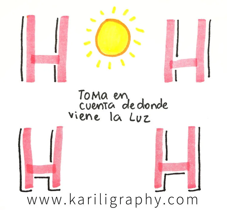 Sombras en tus letras — Kariligraphy