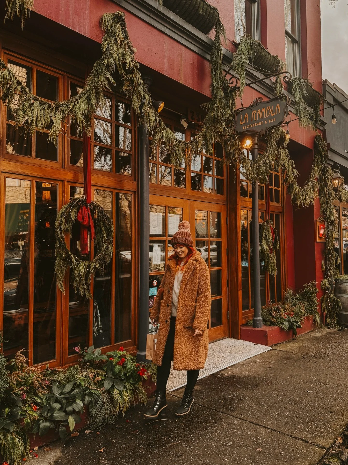 My favorite part of winter, besides the snow of course, are the long coats and cozy beanies. 
Winter outfits feel like a warm hug, especially on winter PNW days when the air is crisp and that wind chill is rough.

Tell me, are you a long coat beanie 