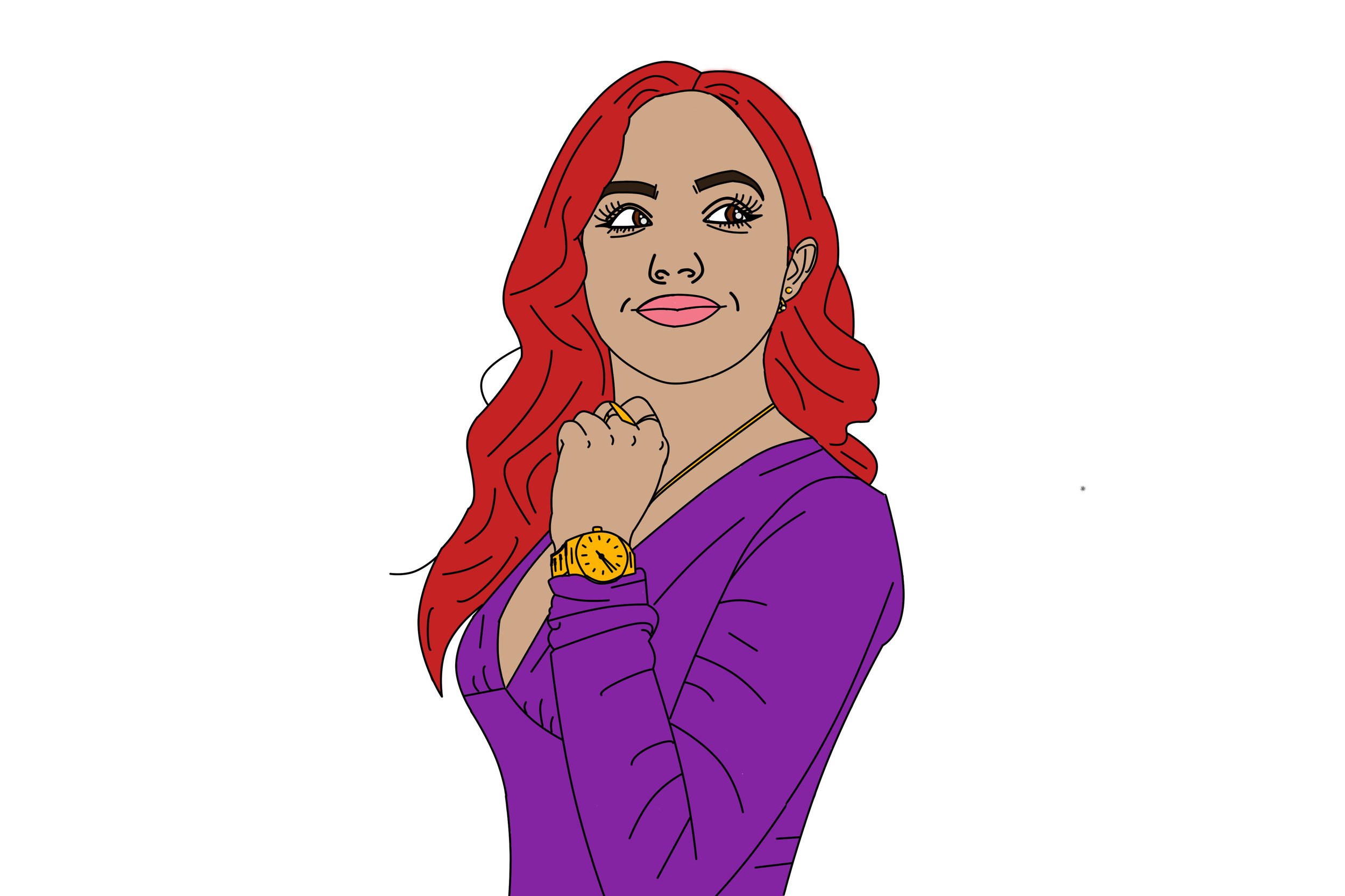 Digital Drawing & Coloring: Julissa Diaz