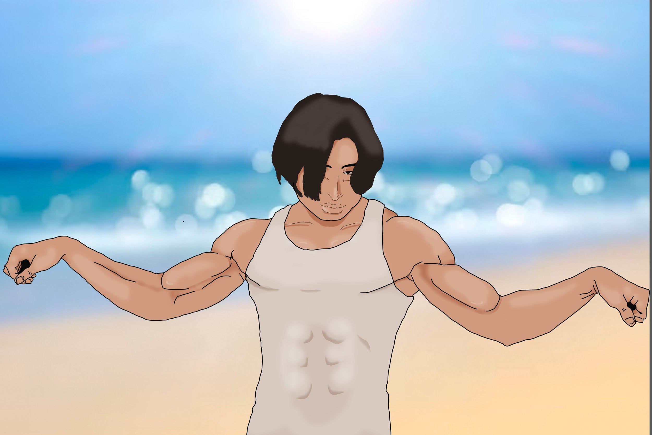 Digital Drawing & Coloring: Joseph Aulai