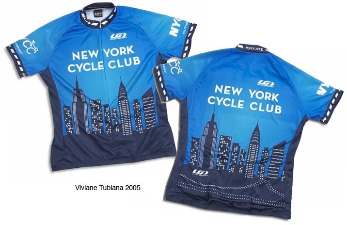 When the New York Cycle Club approached me to design their jersey I was happy to oblige. Here was a great opportunity to put together some of my favorite things: cycling, typography, branding, New York City. 