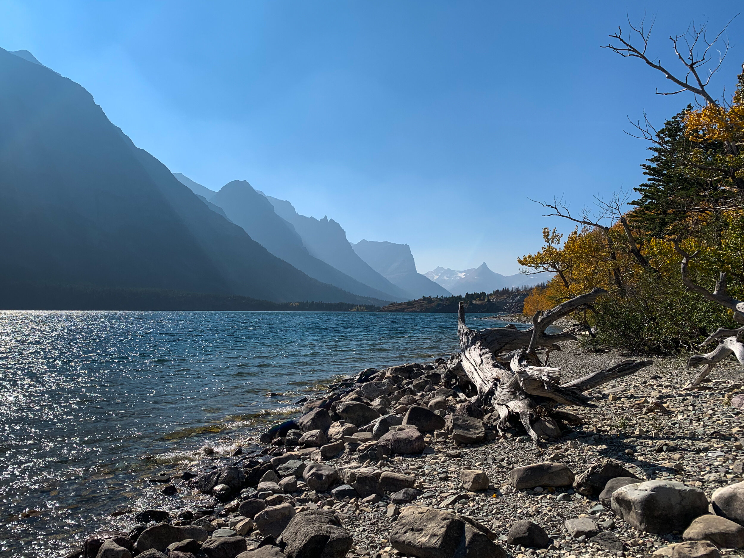 Shores of Saint Mary Lake