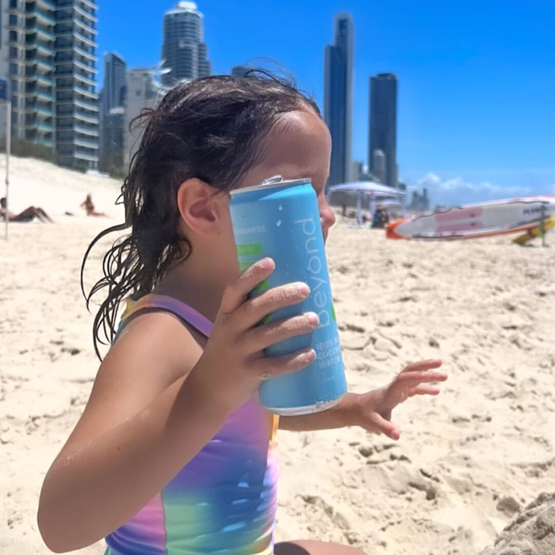 Mmm! Quenching the little ones thirst with nature's refreshment! 🥥💦 Kids love the natural sweetness of coconut water &mdash; a hydrating treat packed with vitamins and natural electrolytes.

#beyond #beyondcoconutwater #coconutwater #hydrate #lifes
