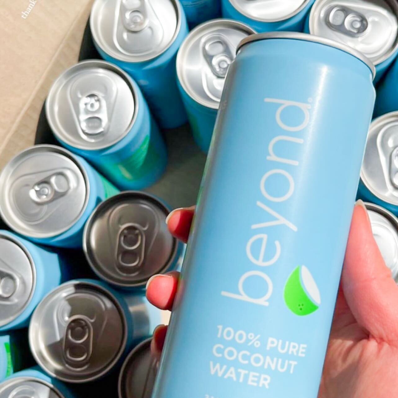 @nourishfulsabrina  just received her order. We recommend a whole case because once you start you won&rsquo;t want to stop! 🥥

#beyond #beyondcoconutwater #coconutwater #hydrate #lifestyle #healthychoices