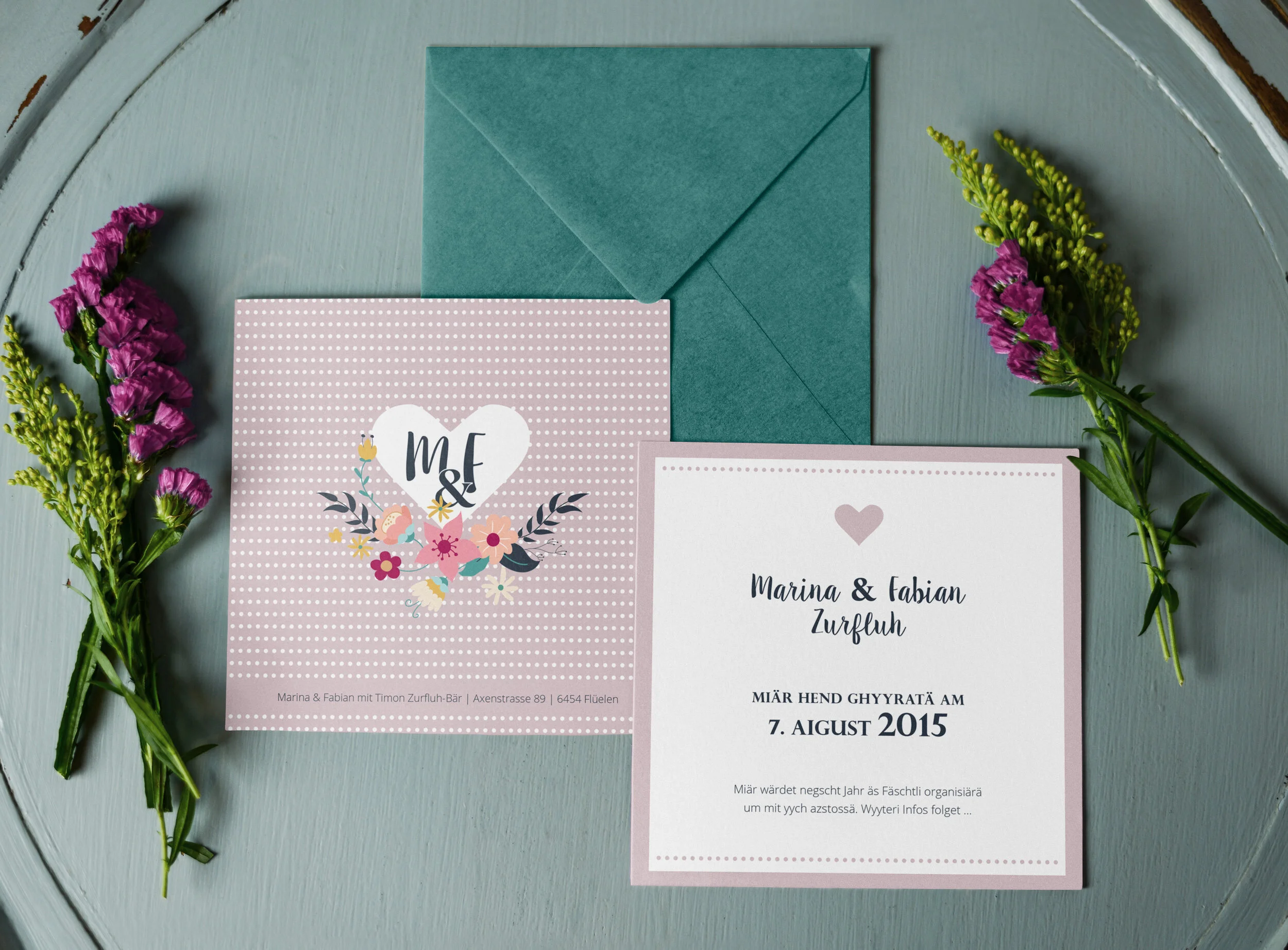 Hochzeitskarte