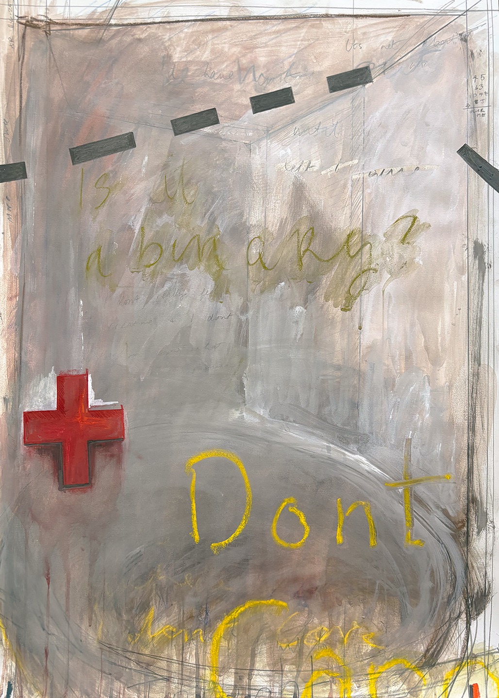 Fins
2025
Mixed media on paper 76.2 x 58.8cm