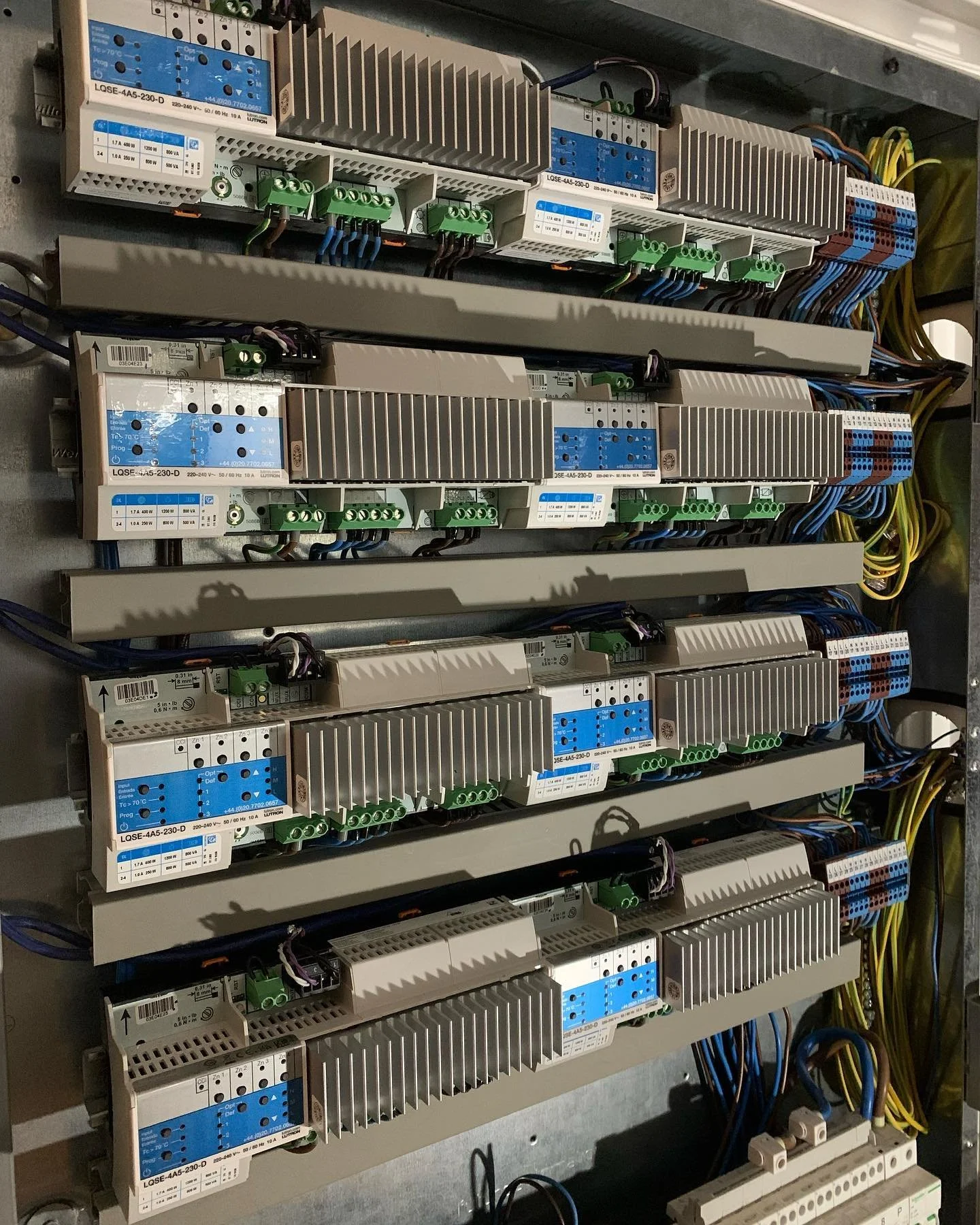 We&rsquo;ve been working on our latest @lutronelectronics installation on a project in south west London. Lutron really is the best system on the market, providing top class dimming and lovely finishes across a range of keypads. Their blind offerings