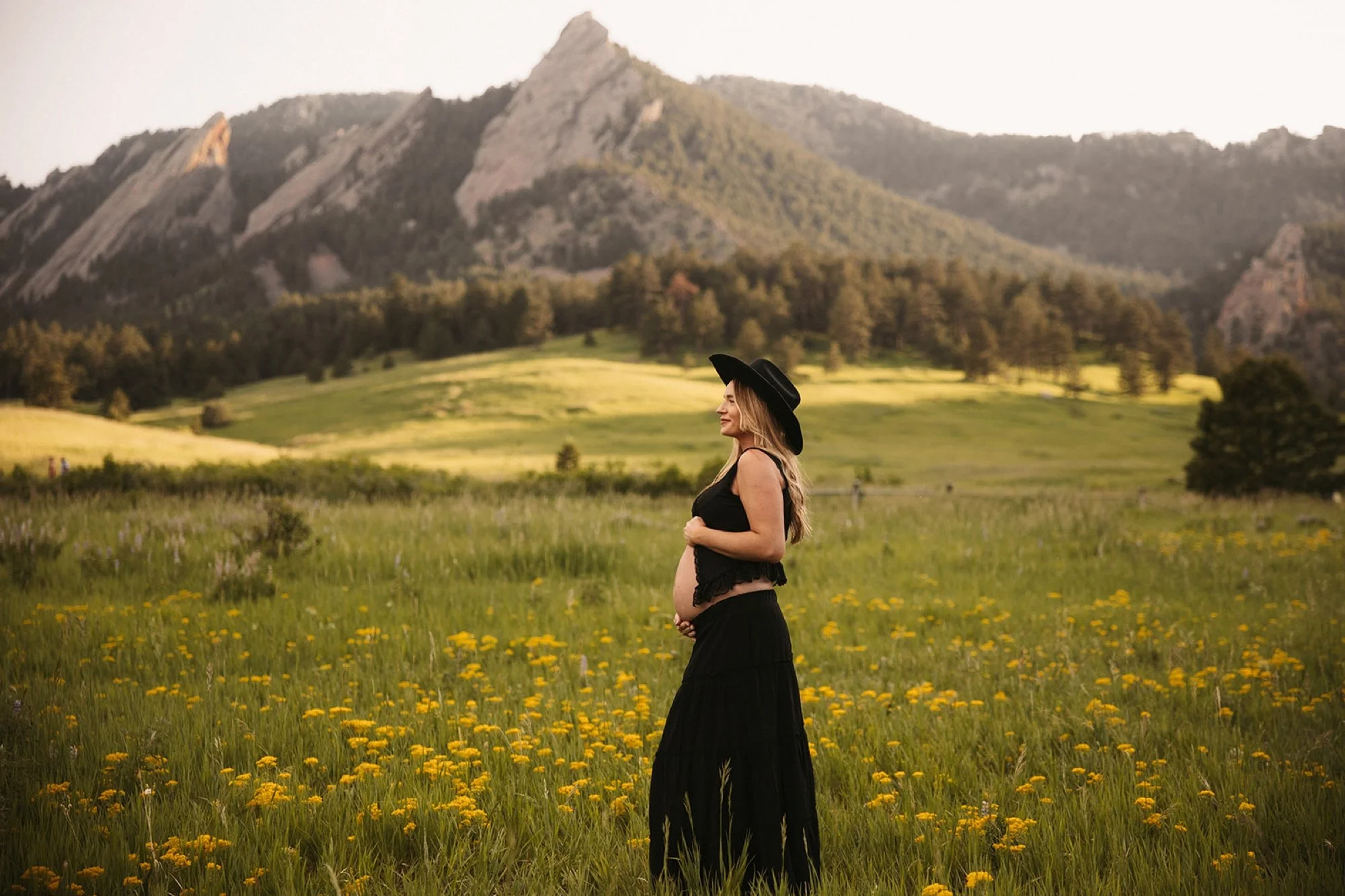 Wildflower Maternity Session
