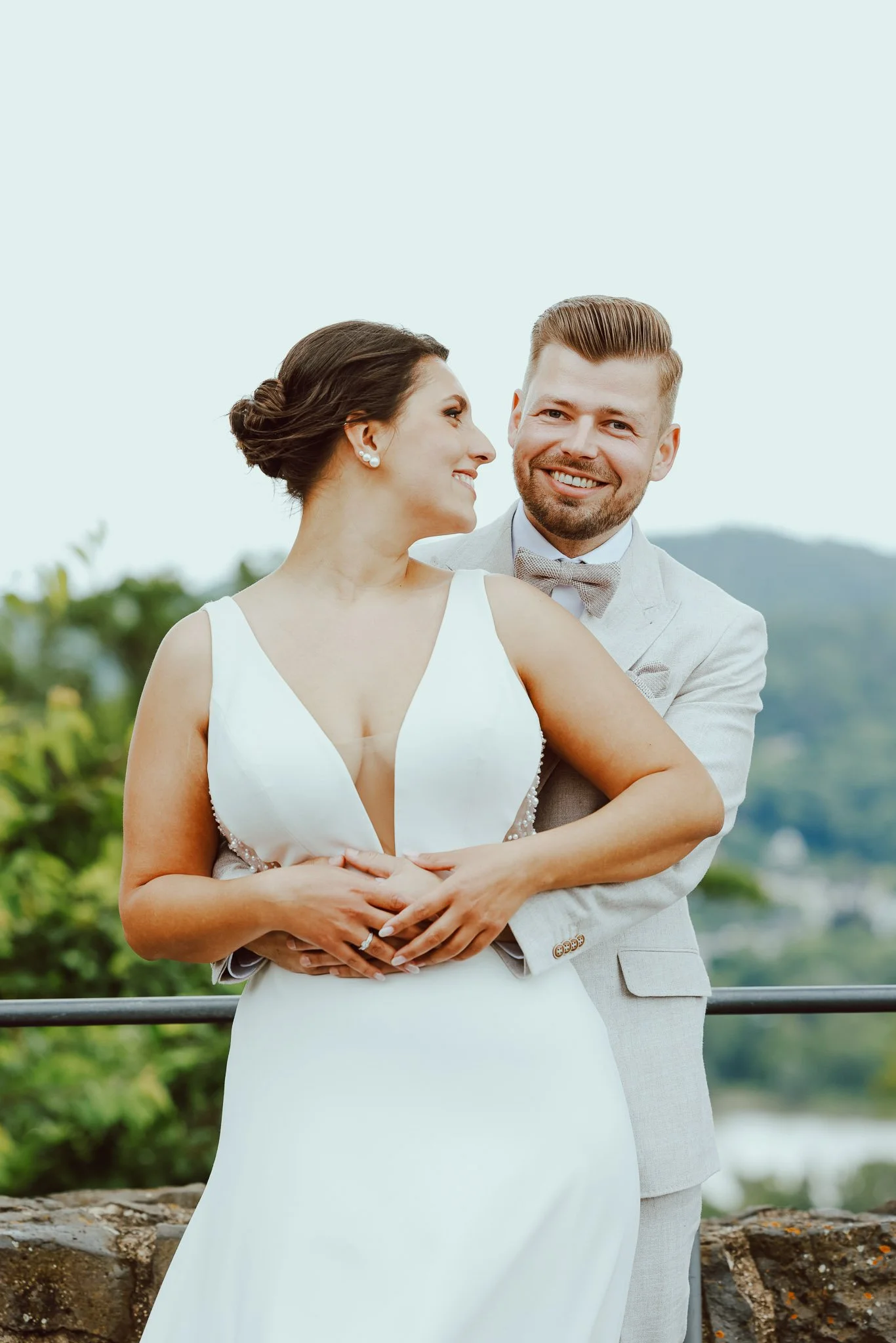 Hochzeitsfotograf Bonn und Umgebung | Marius Barthelmess Fotografie | Trauung /Rolandsbogen