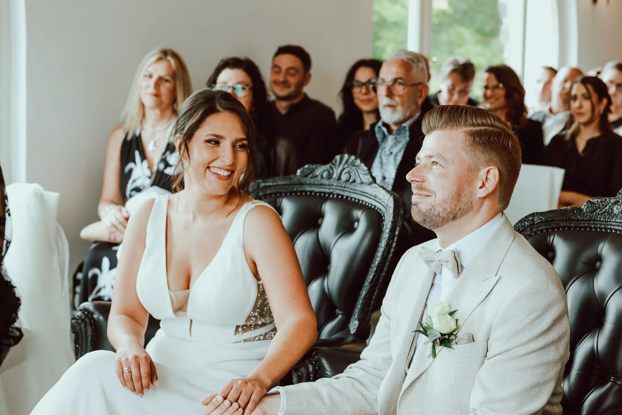 Hochzeitsfotograf Bonn und Umgebung | Marius Barthelmess Fotografie | Trauung /Rolandsbogen
