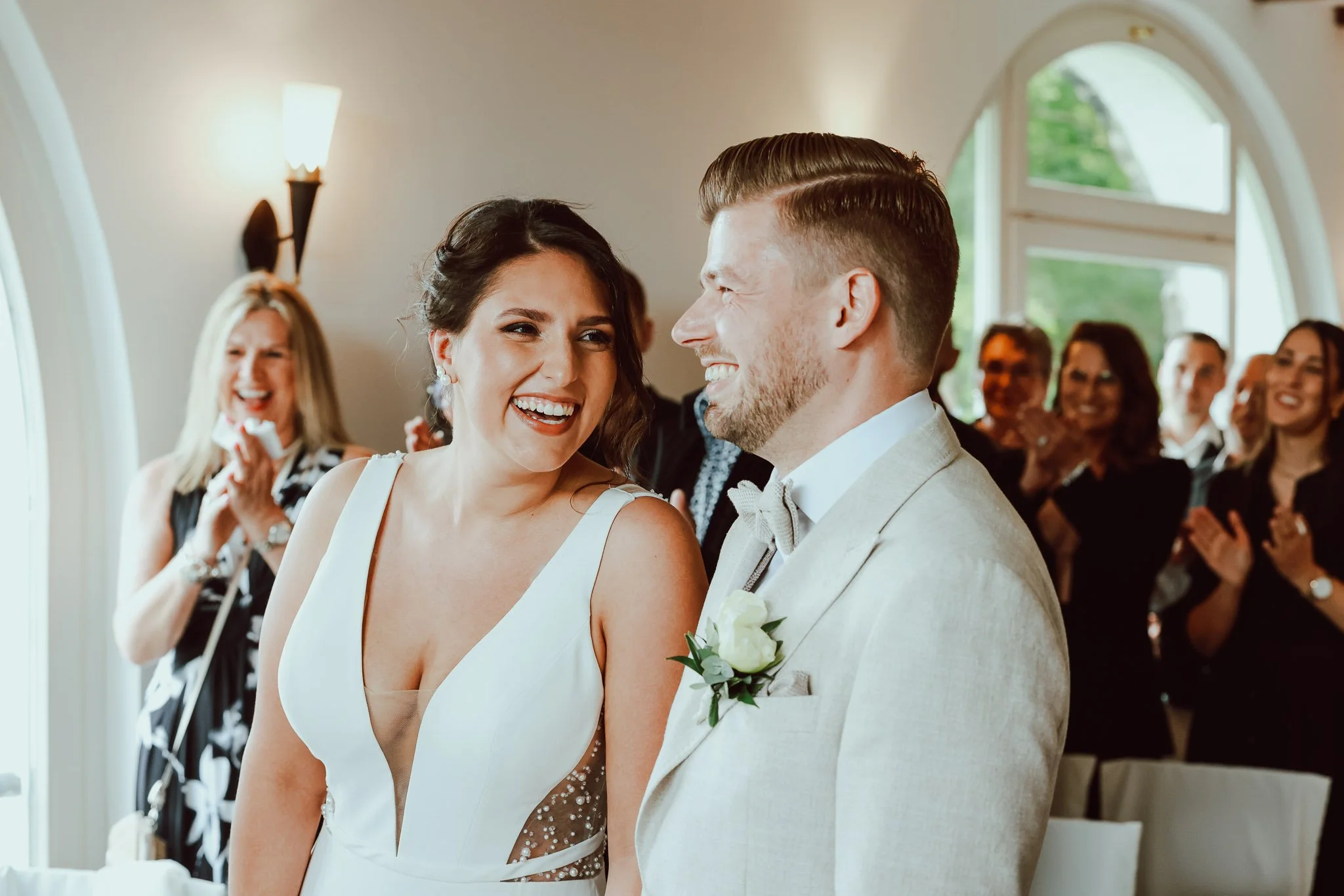 Hochzeitsfotograf Bonn und Umgebung | Marius Barthelmess Fotografie | Trauung /Rolandsbogen