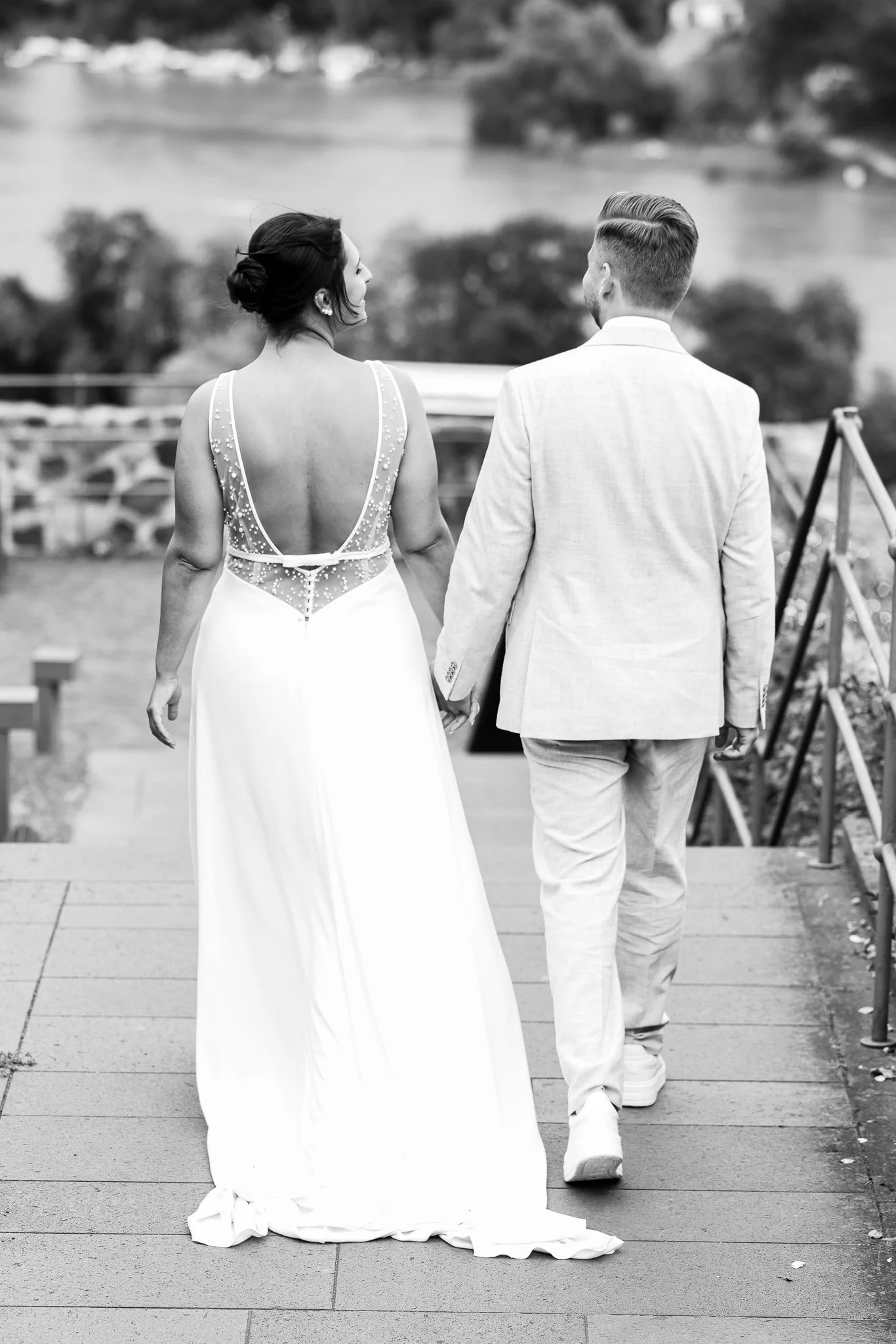 Hochzeitsfotograf Bonn und Umgebung | Marius Barthelmess Fotografie | Trauung /Rolandsbogen