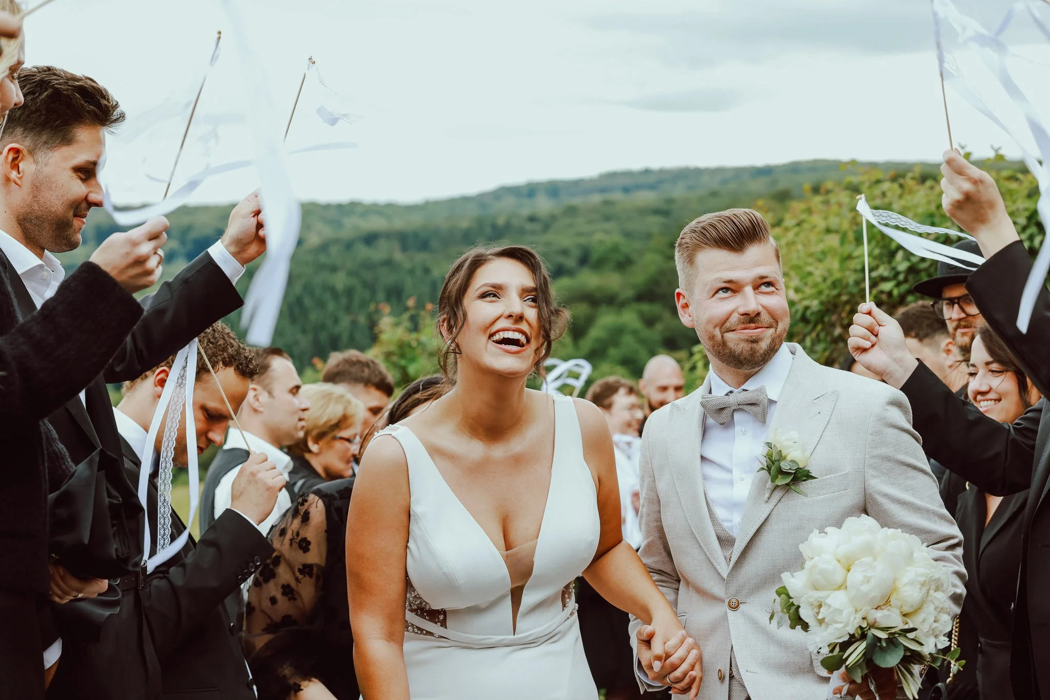 Hochzeitsfotograf Bonn und Umgebung | Marius Barthelmess Fotografie | Trauung /Rolandsbogen