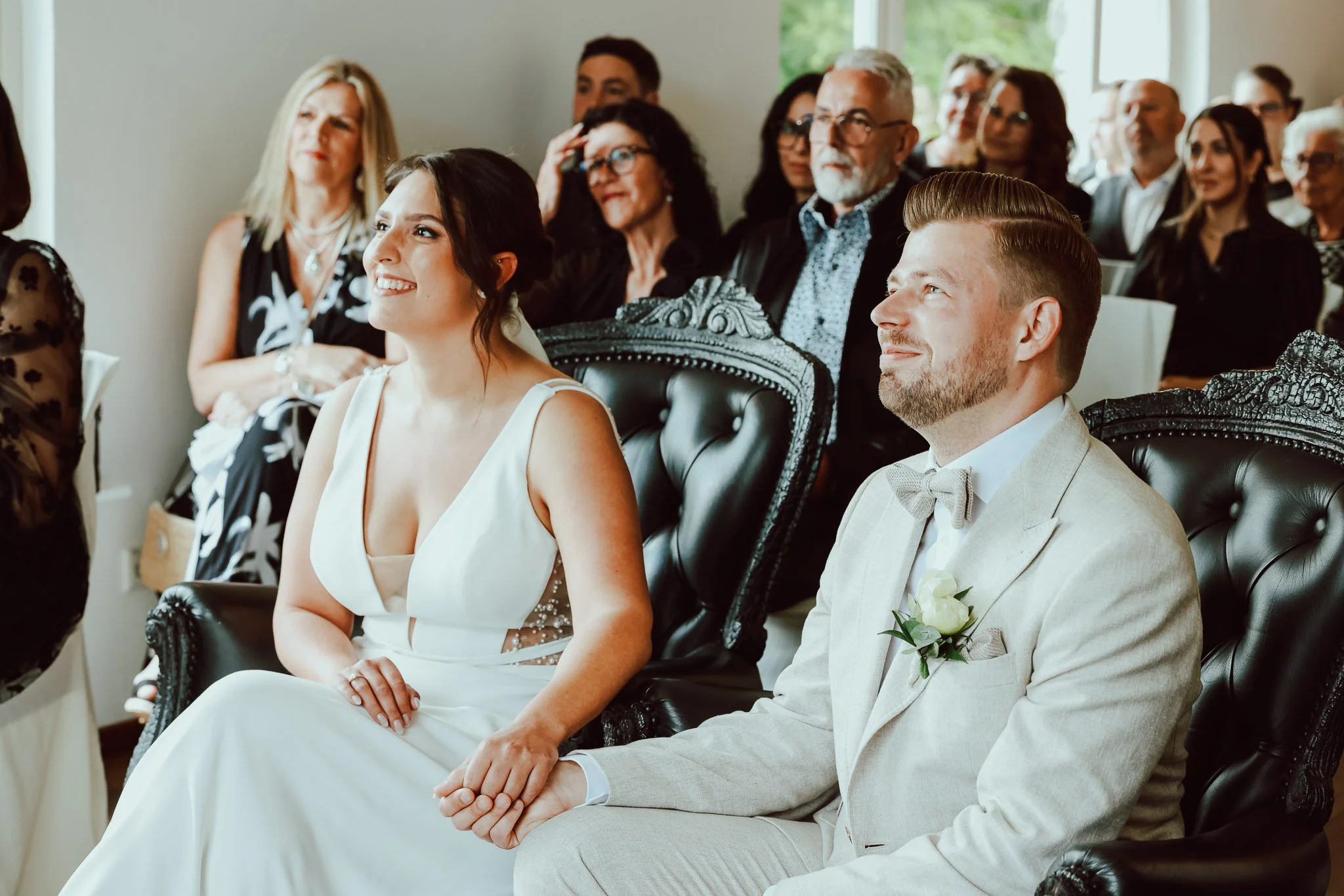 Hochzeitsfotograf Bonn und Umgebung | Marius Barthelmess Fotografie | Trauung /Rolandsbogen
