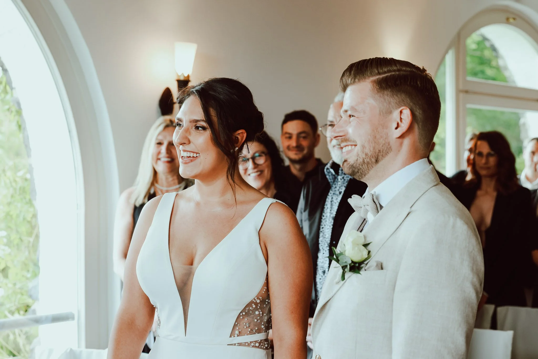 Hochzeitsfotograf Bonn und Umgebung | Marius Barthelmess Fotografie | Trauung /Rolandsbogen