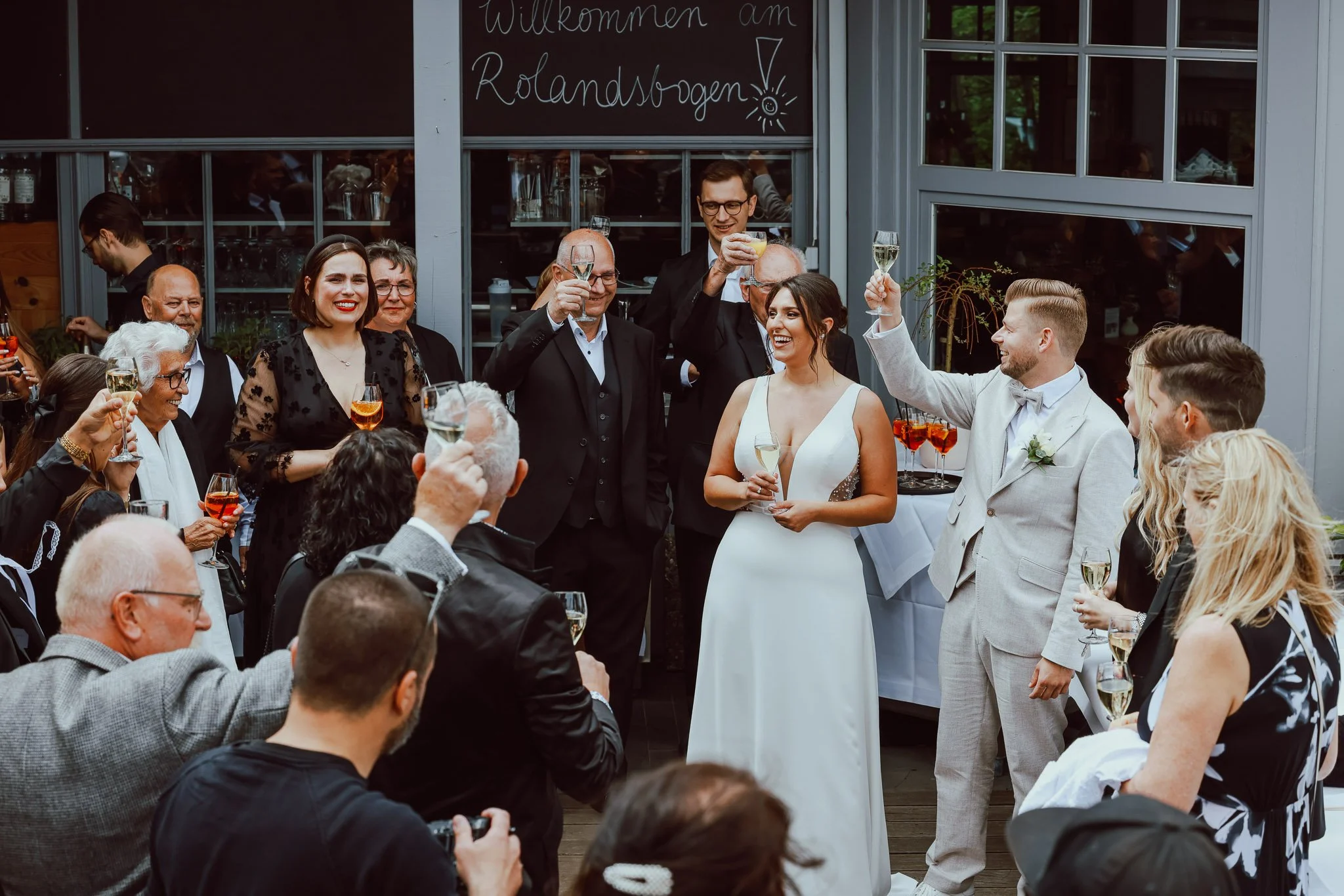 Hochzeitsfotograf Bonn und Umgebung | Marius Barthelmess Fotografie | Trauung /Rolandsbogen