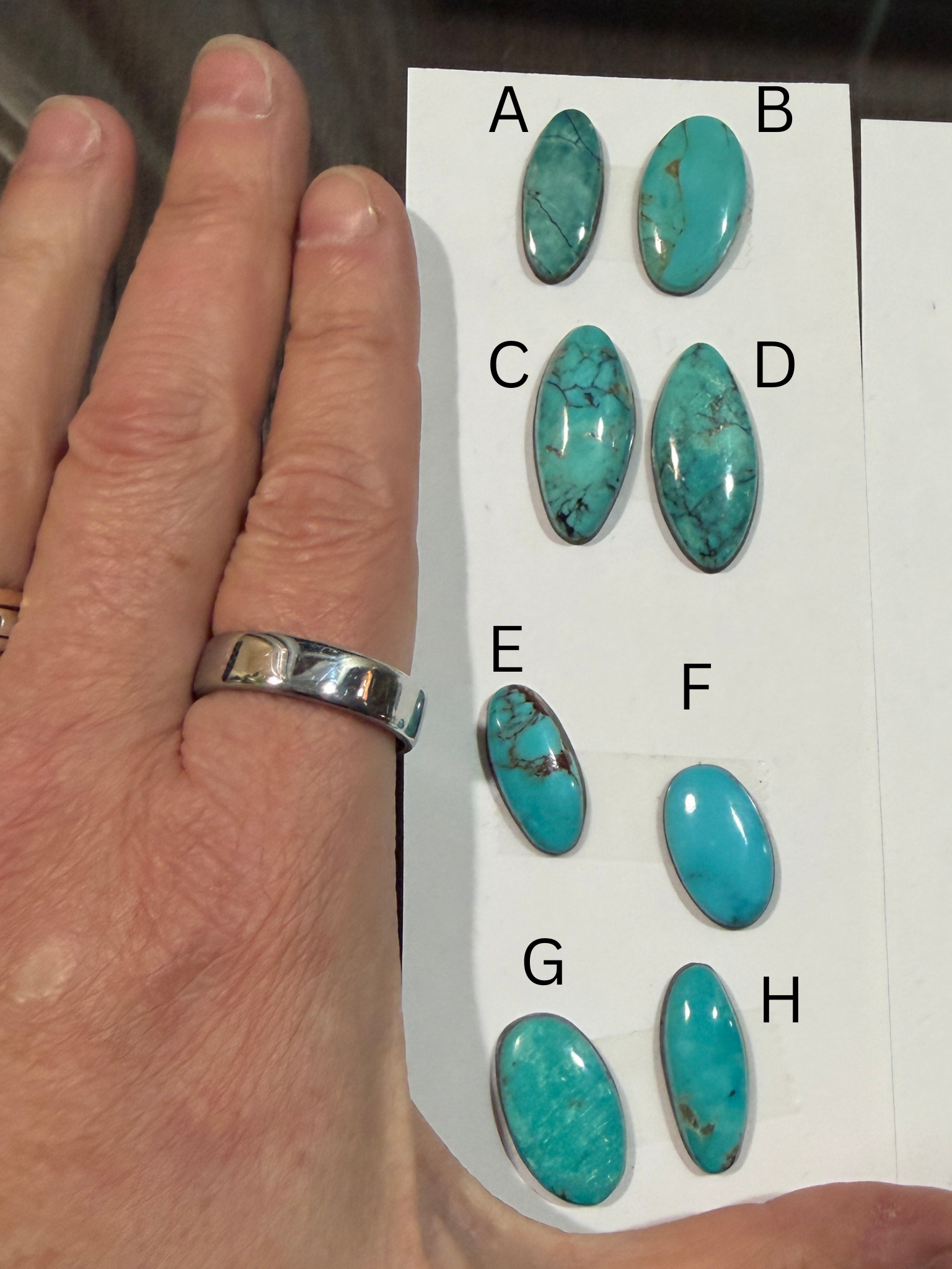 Turquoise Ring Bar