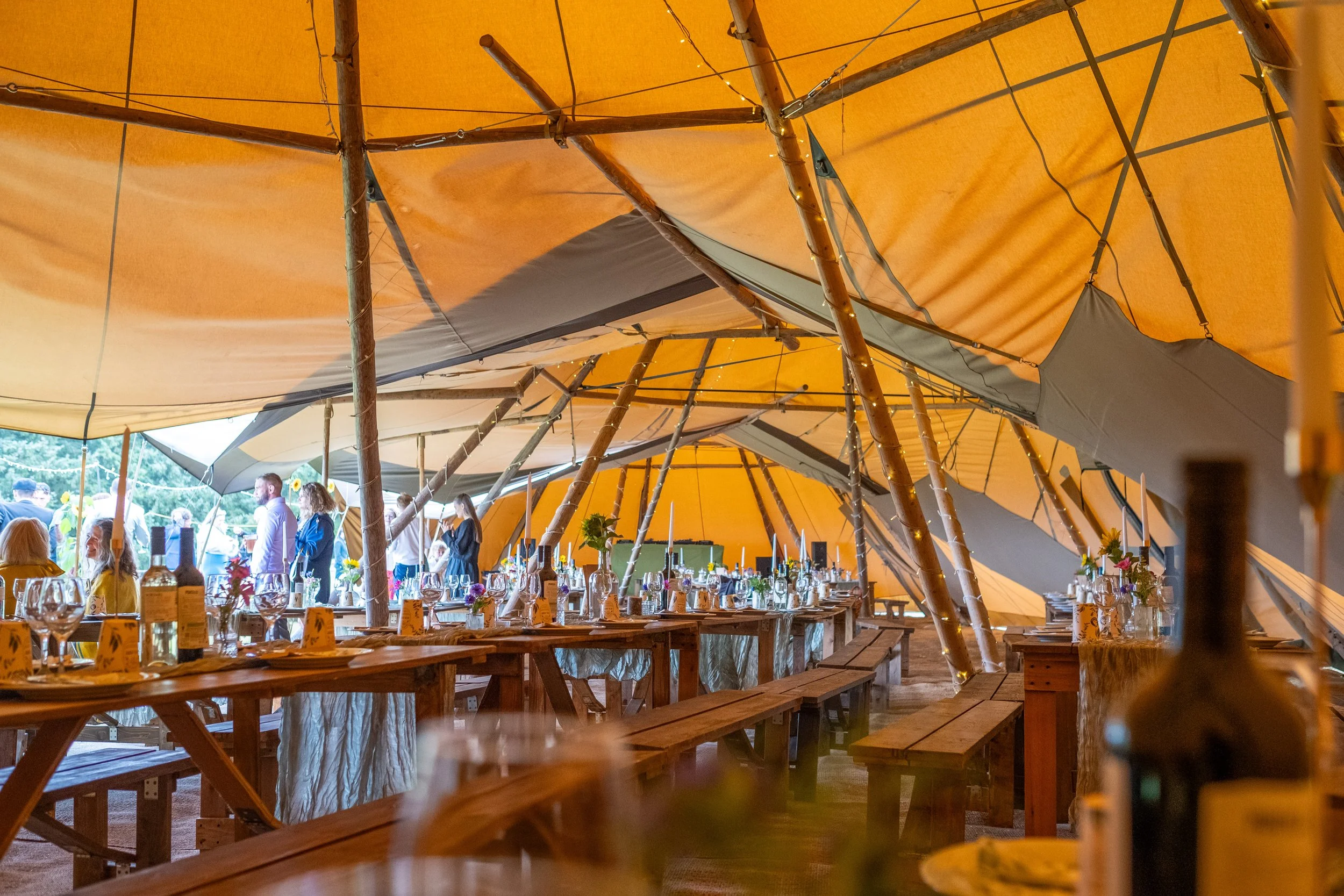 Marquees vs Tipis – Which Is Best Suited for Your Wedding?