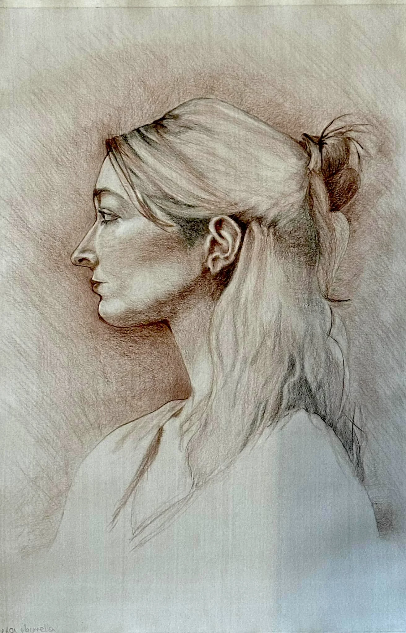 Life Study, Emilie. Artist private collection 
