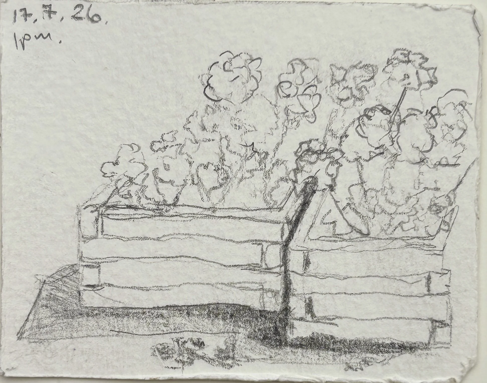 No.23 ~ Wivenhoe  ~ ipaint4hope get together 17.7.26 [6.5 × 8 cm · En plein air]