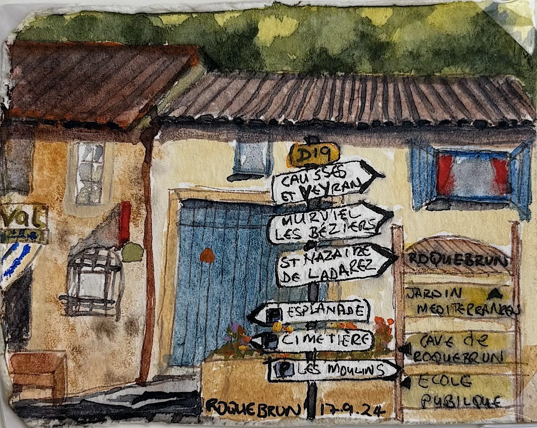 Roquebrun, France 17.9.24