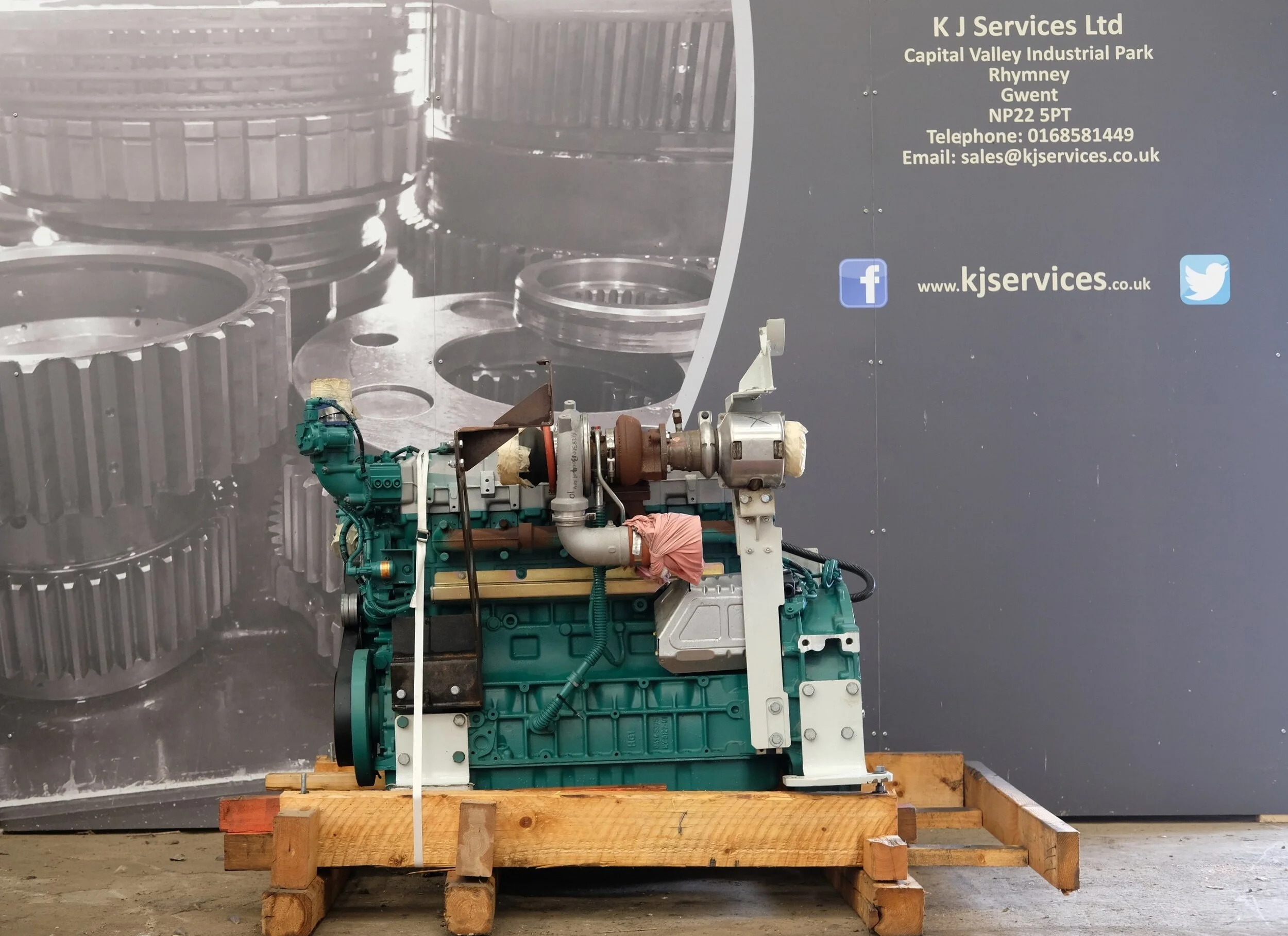 NEW VOLVO TAD762VE ENGINE