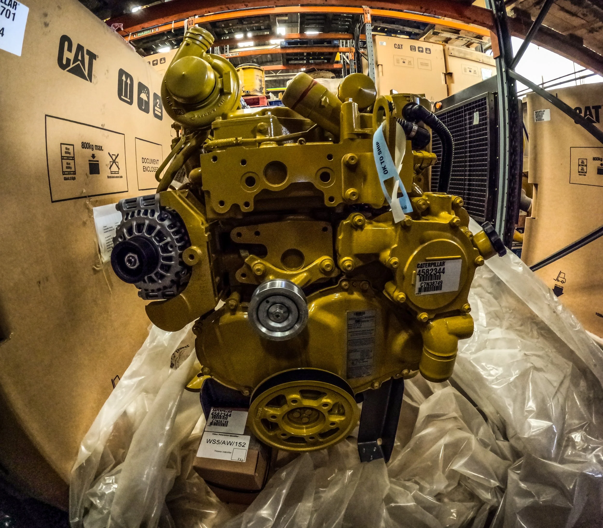 NEW CAT C4.4 INDUSTRIAL ENGINE