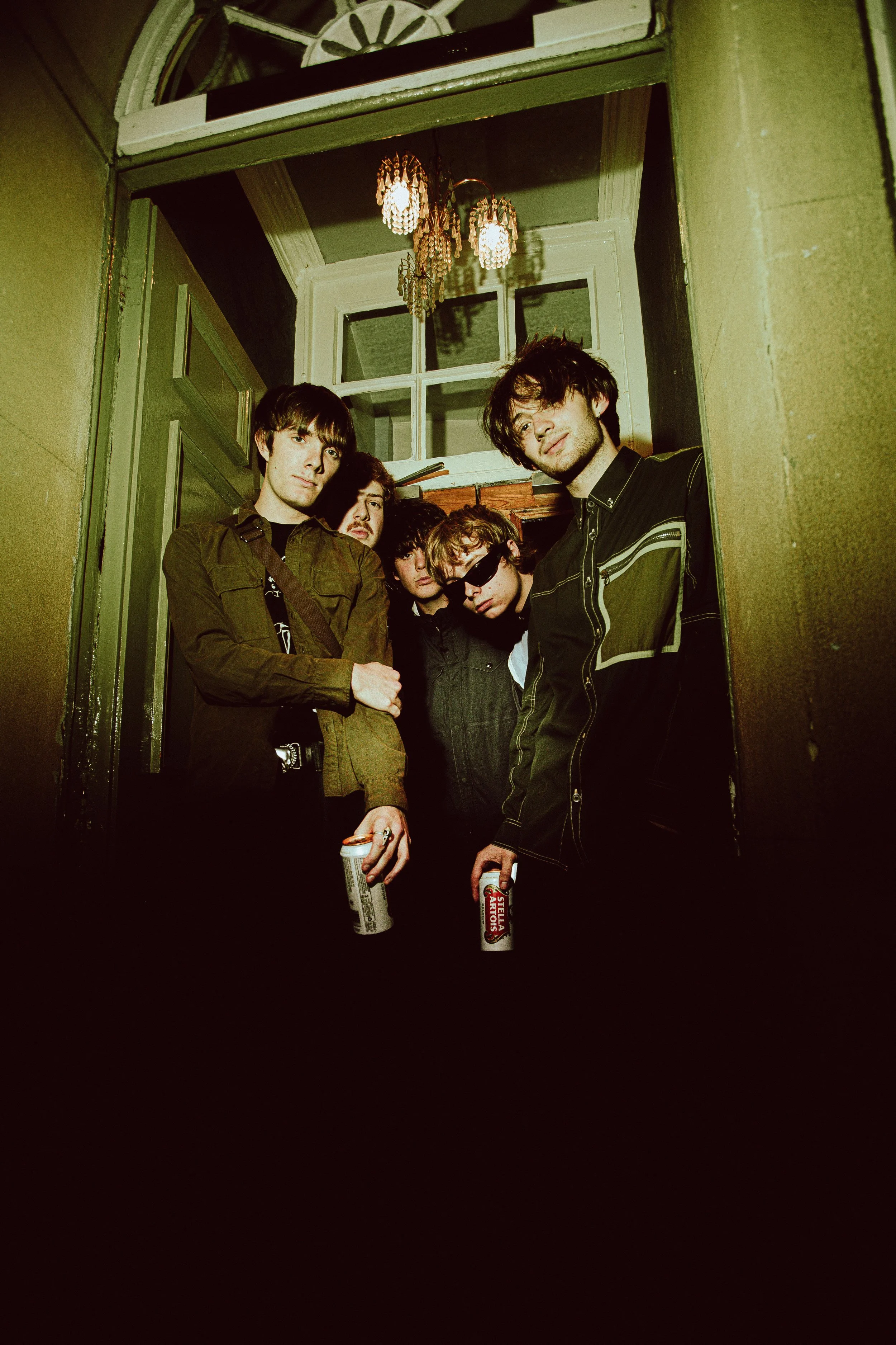 Rock band Pack of Animals portraits captured for their headline show at The Louisiana in Bristol