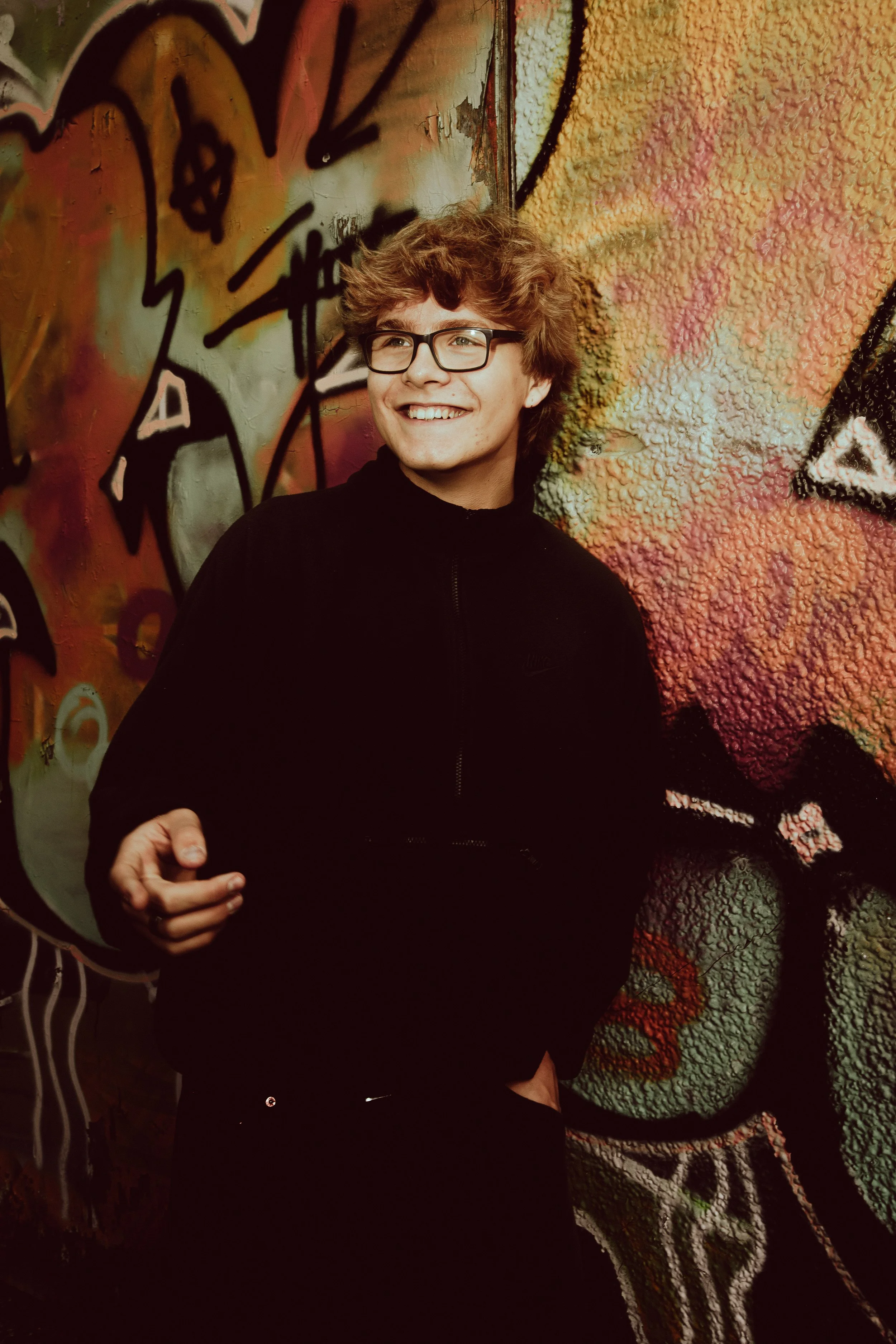 Promotional photoshoot for a Bristol-based indie band Slak