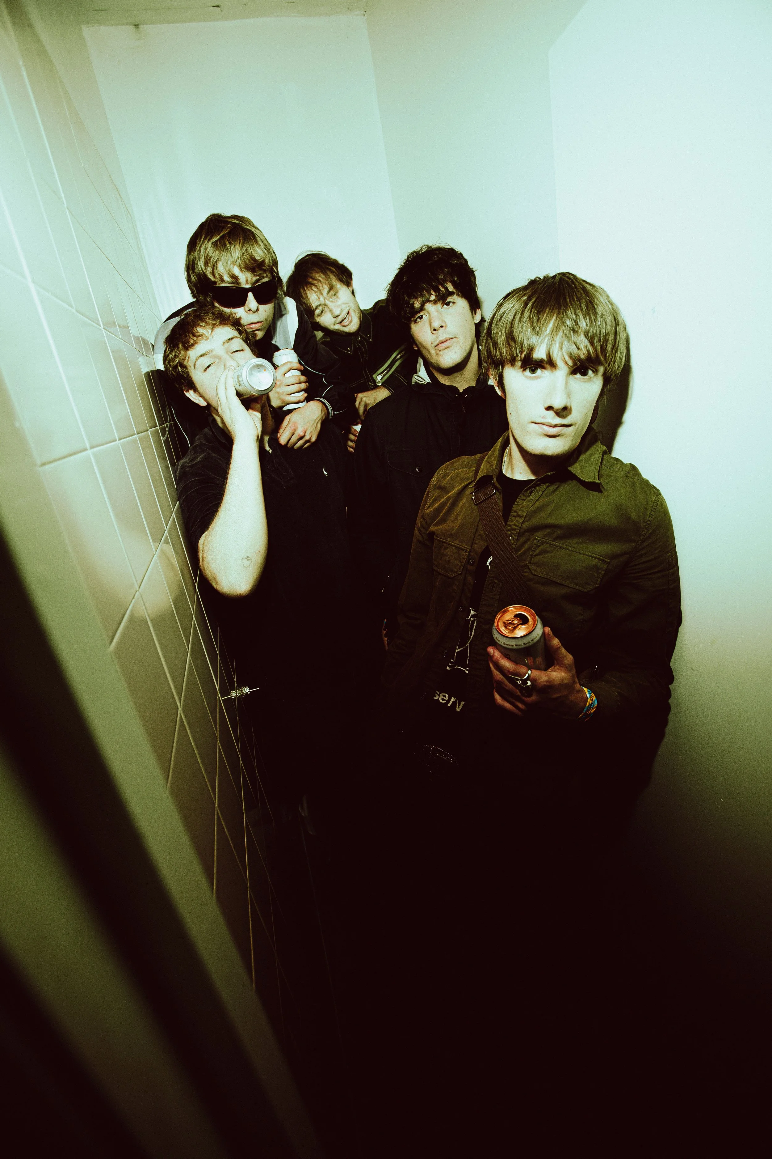 Rock band Pack of Animals portraits captured for their headline show at The Louisiana in Bristol