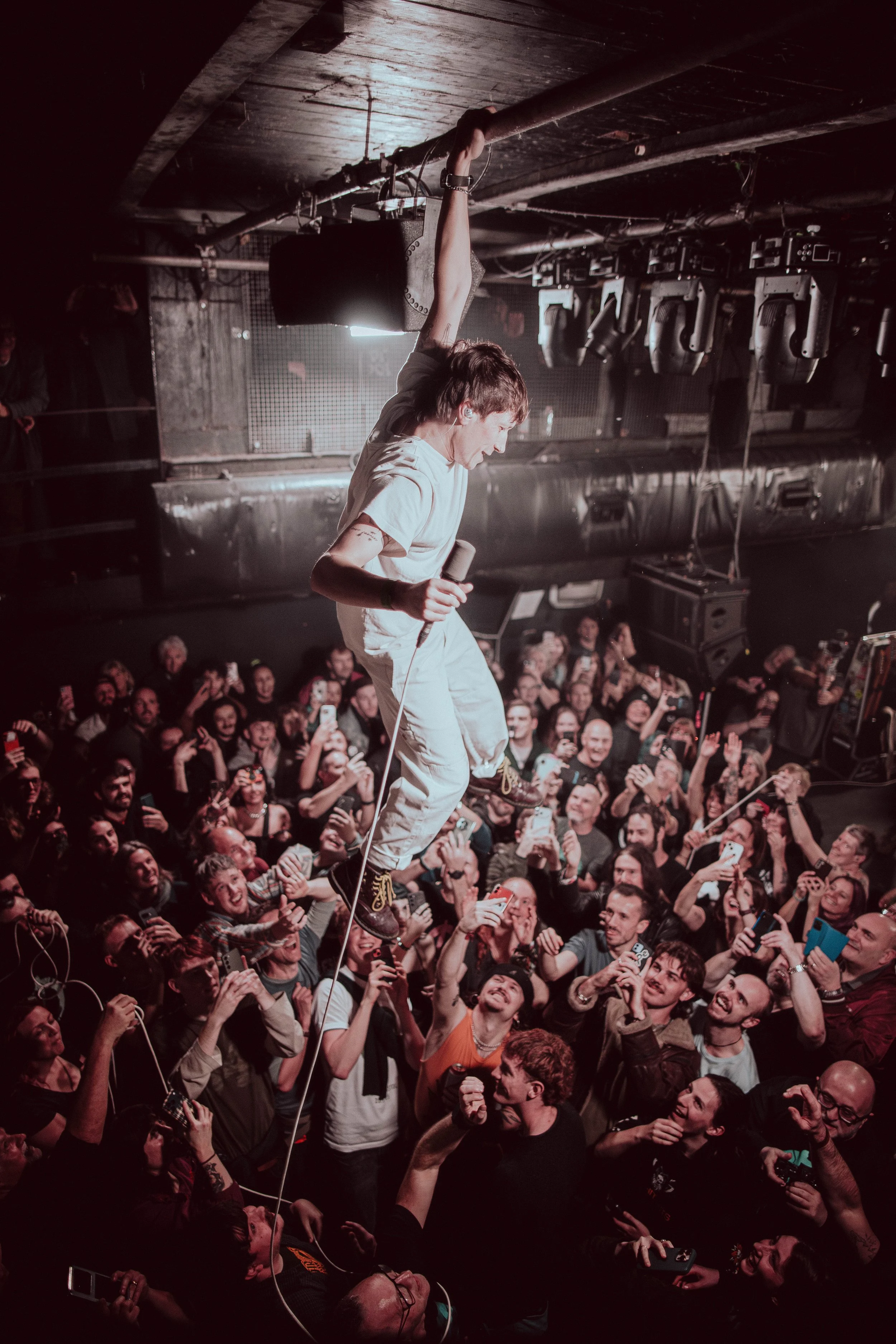 October Drift performing at Thekla Bristol, photographed by a Bristol live music and events photographer