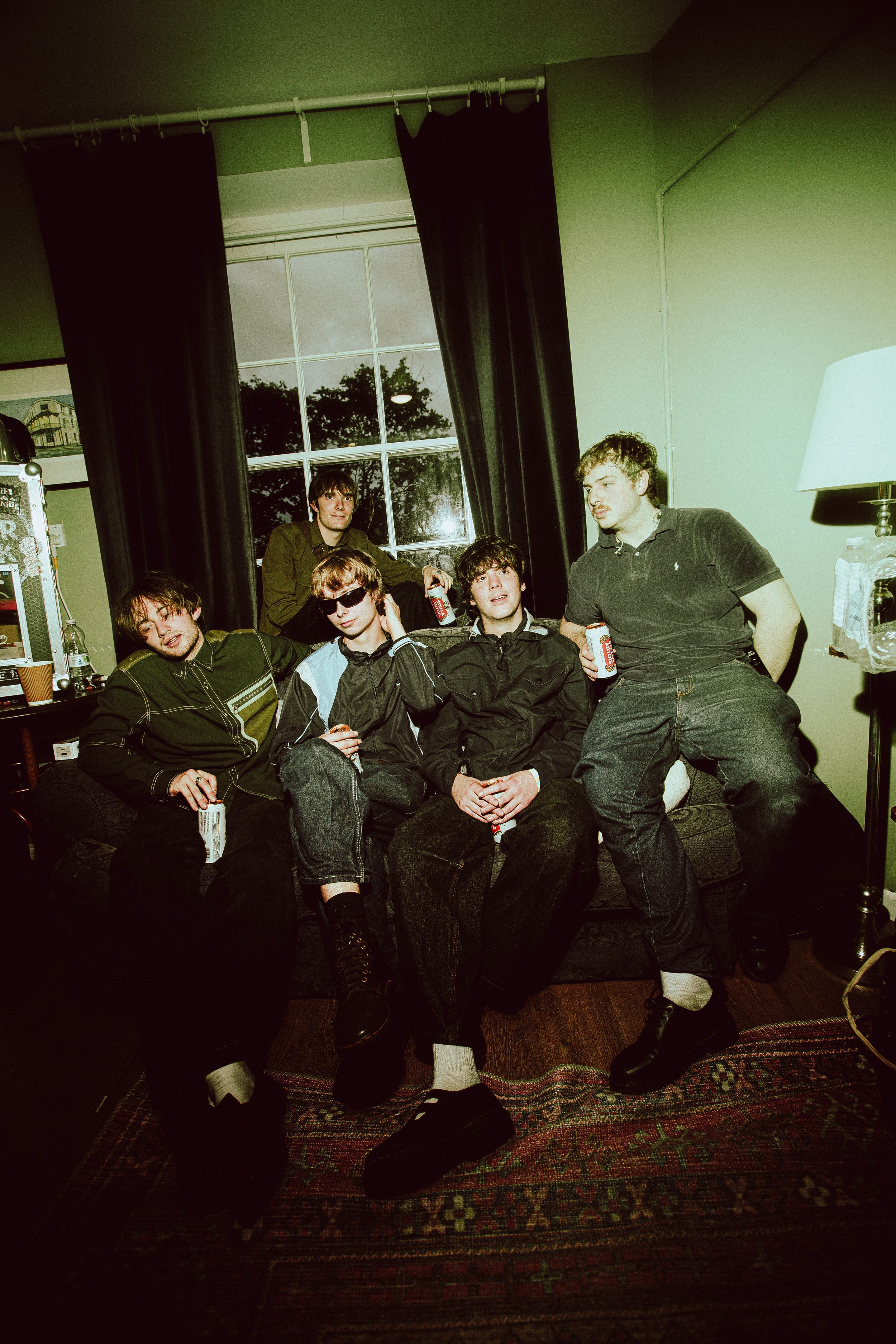 Rock band Pack of Animals portraits captured for their headline show at The Louisiana in Bristol