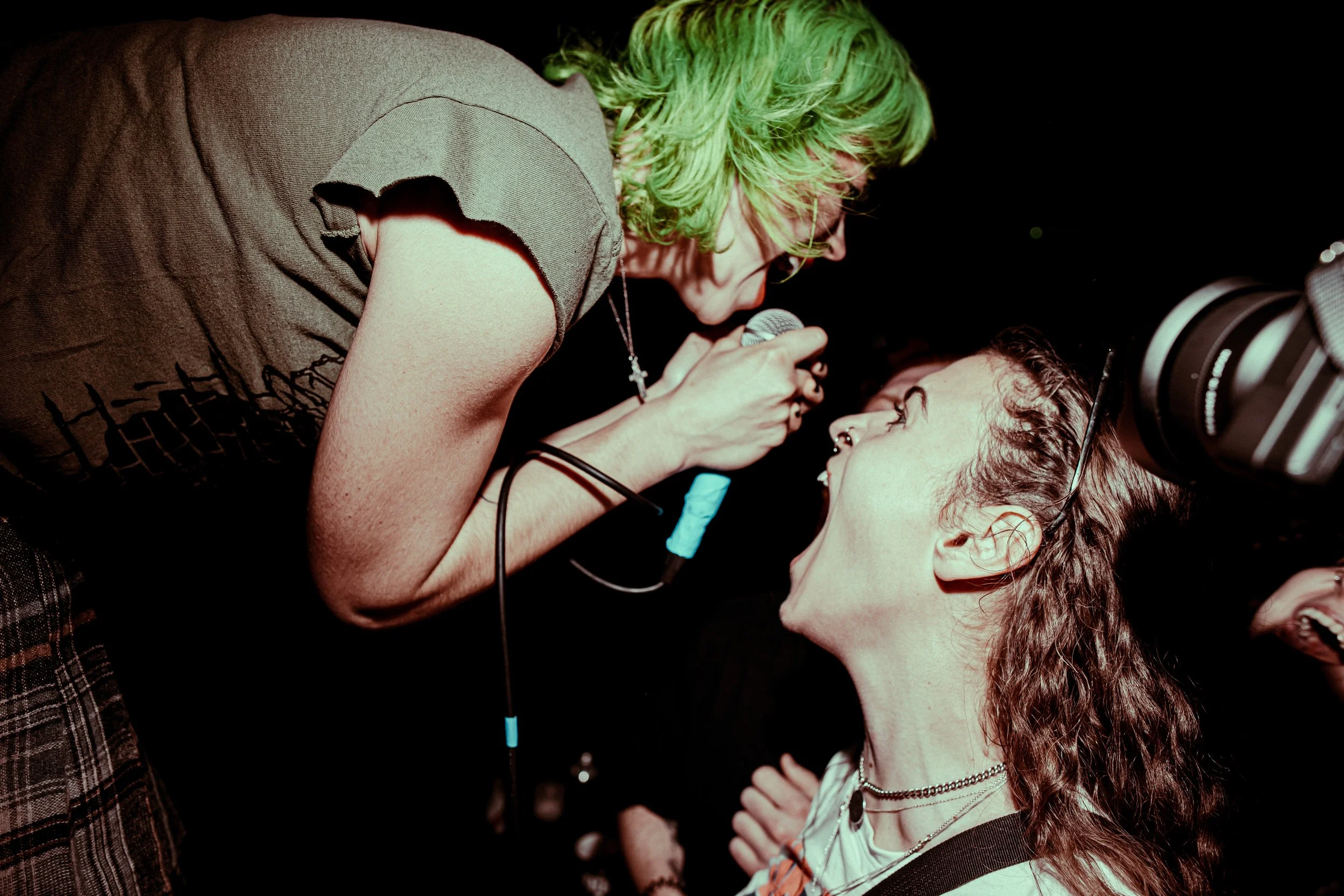 Scowl performing at Thekla Bristol, photographed by a Bristol live music and events photographer