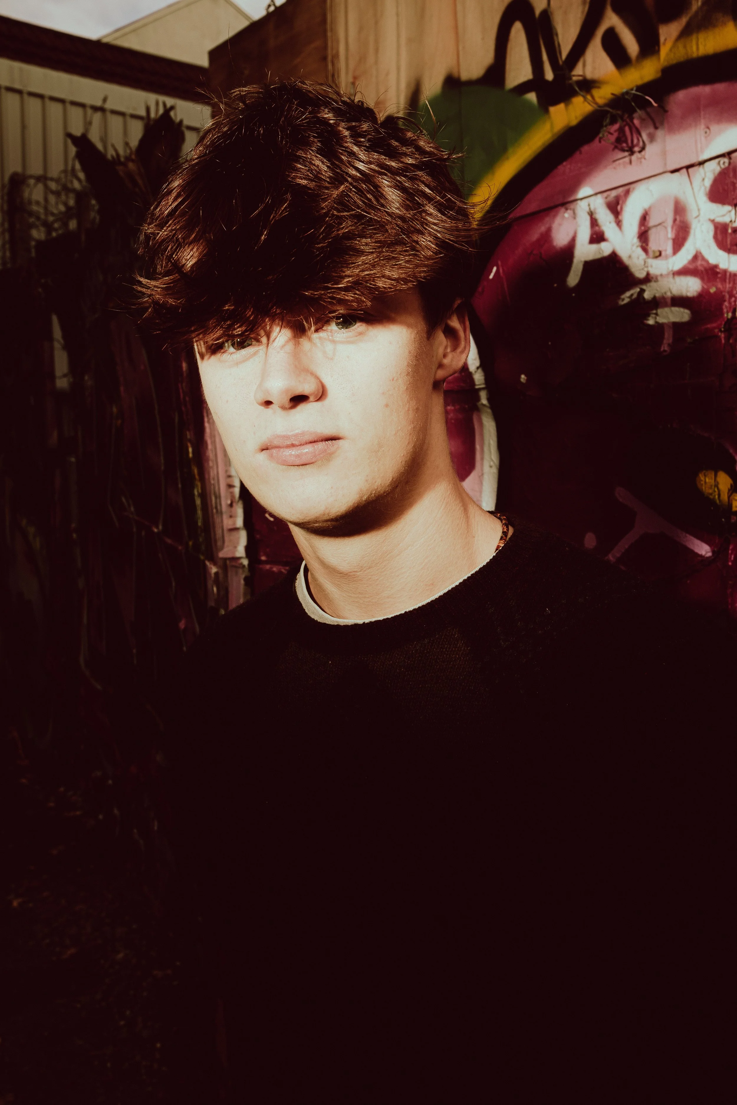 Promotional photoshoot for a Bristol-based indie band Slak
