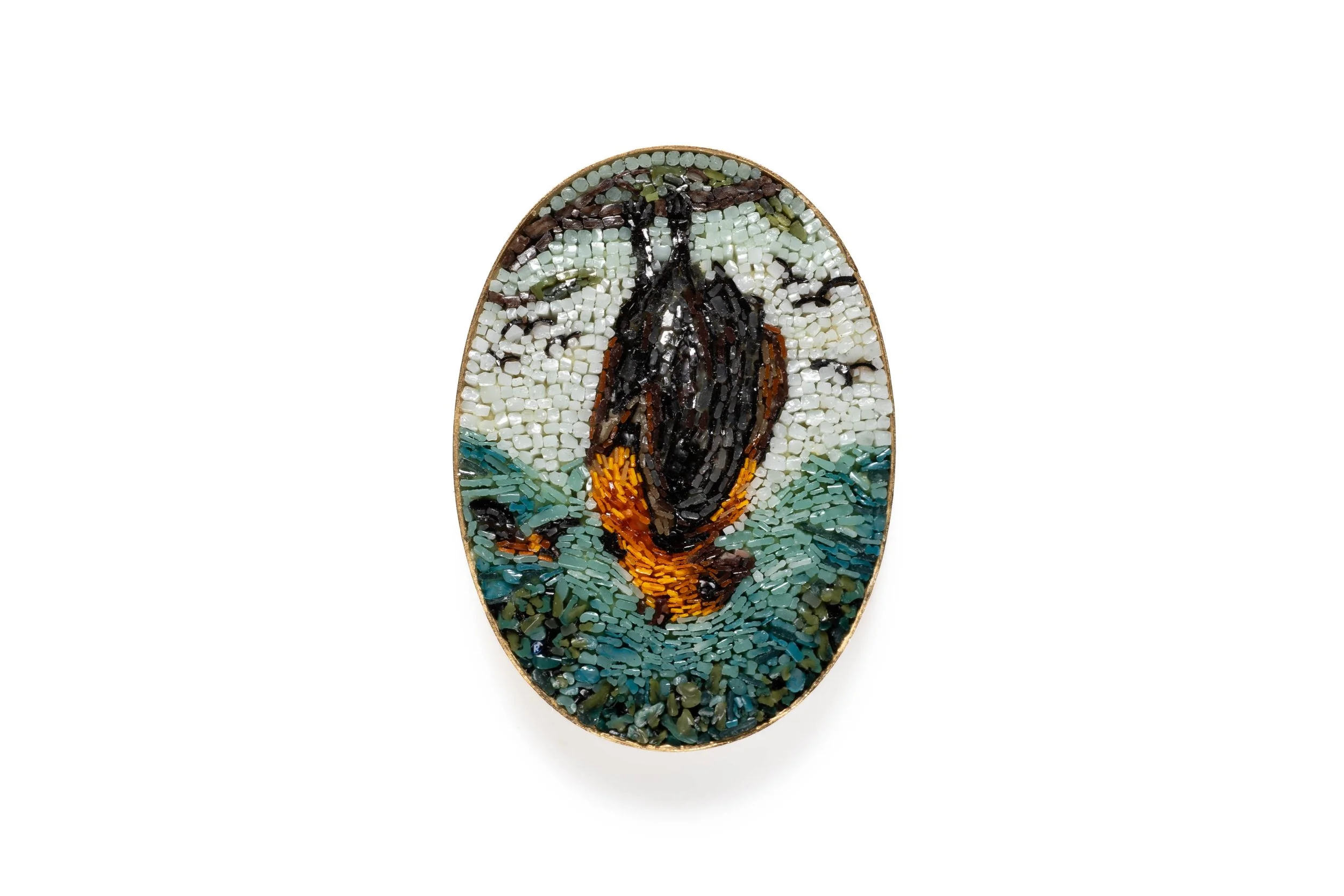 Micromosaico Pipistrello della frutta — Fruit Bat Micromosaic