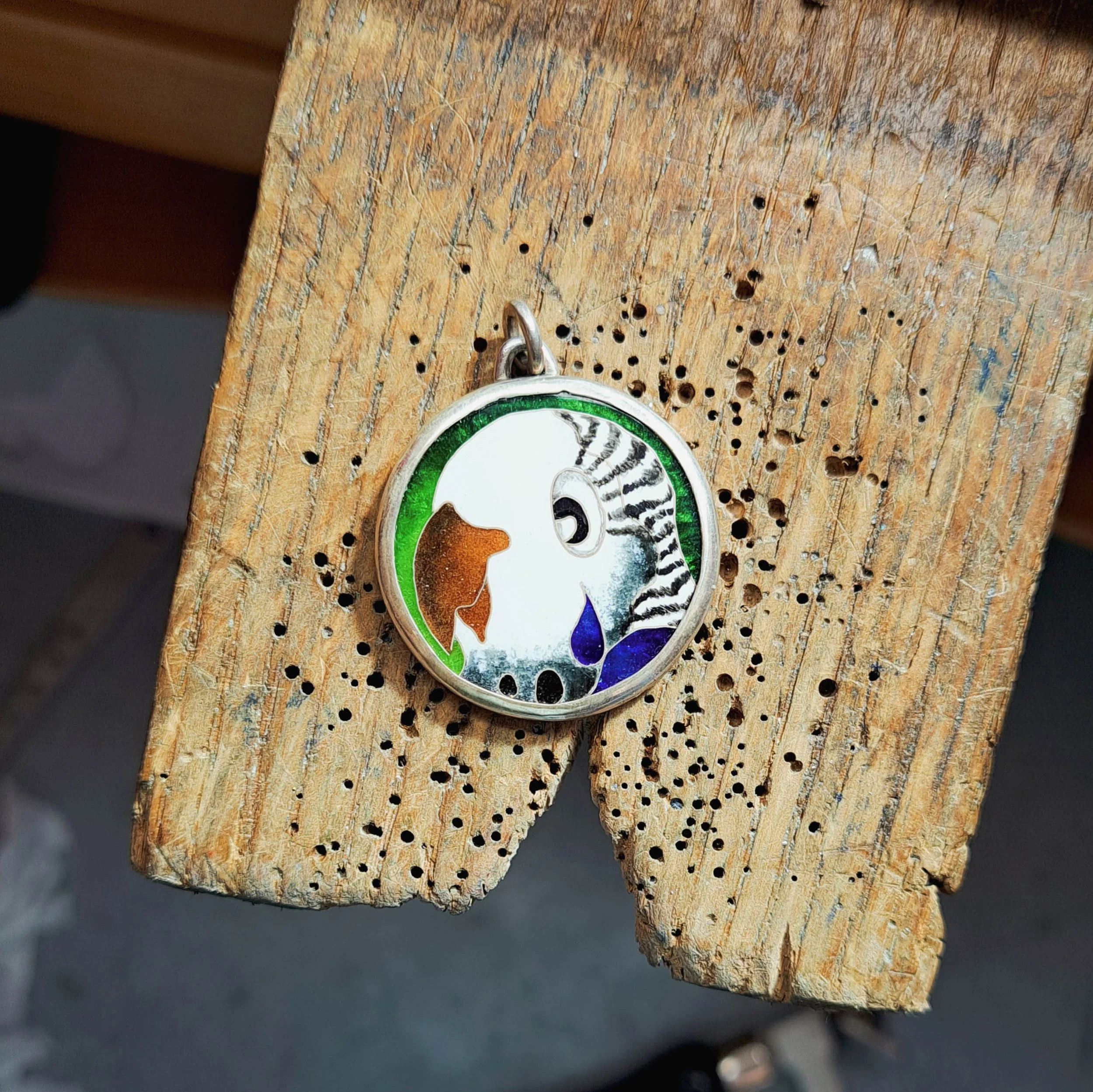 Cloisonné created by one of my students