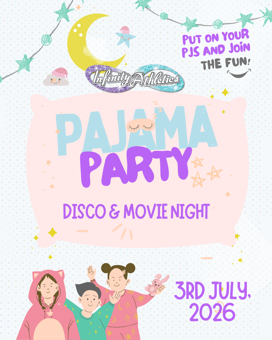 Pajama Party Disco &amp; Movie Night