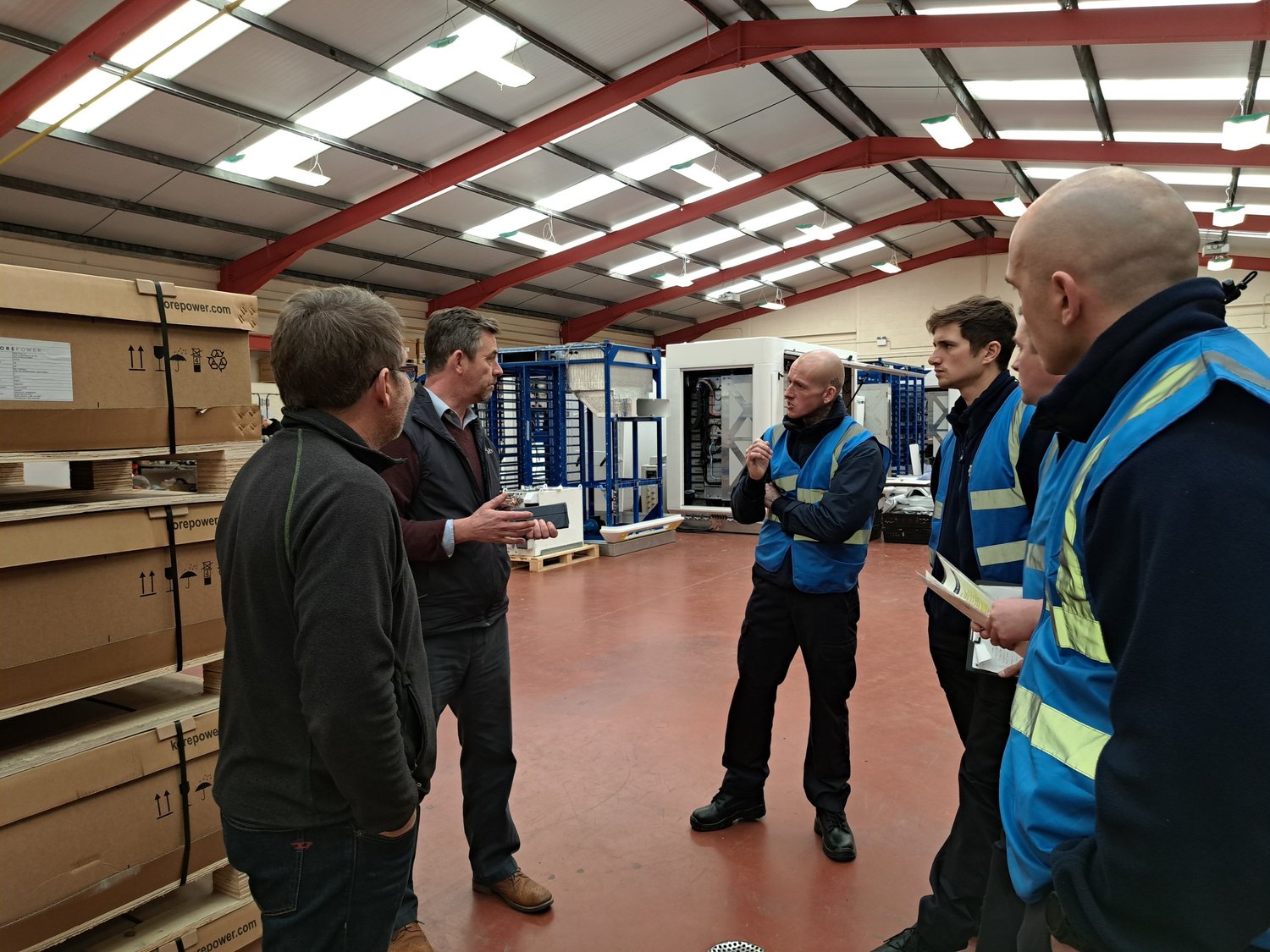 Visit from Kendal First Fire Station — Multi Source Power