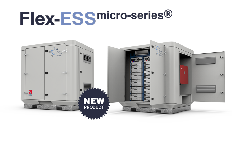 New Product - Flex-ESS Micro-Series — Multi Source Power