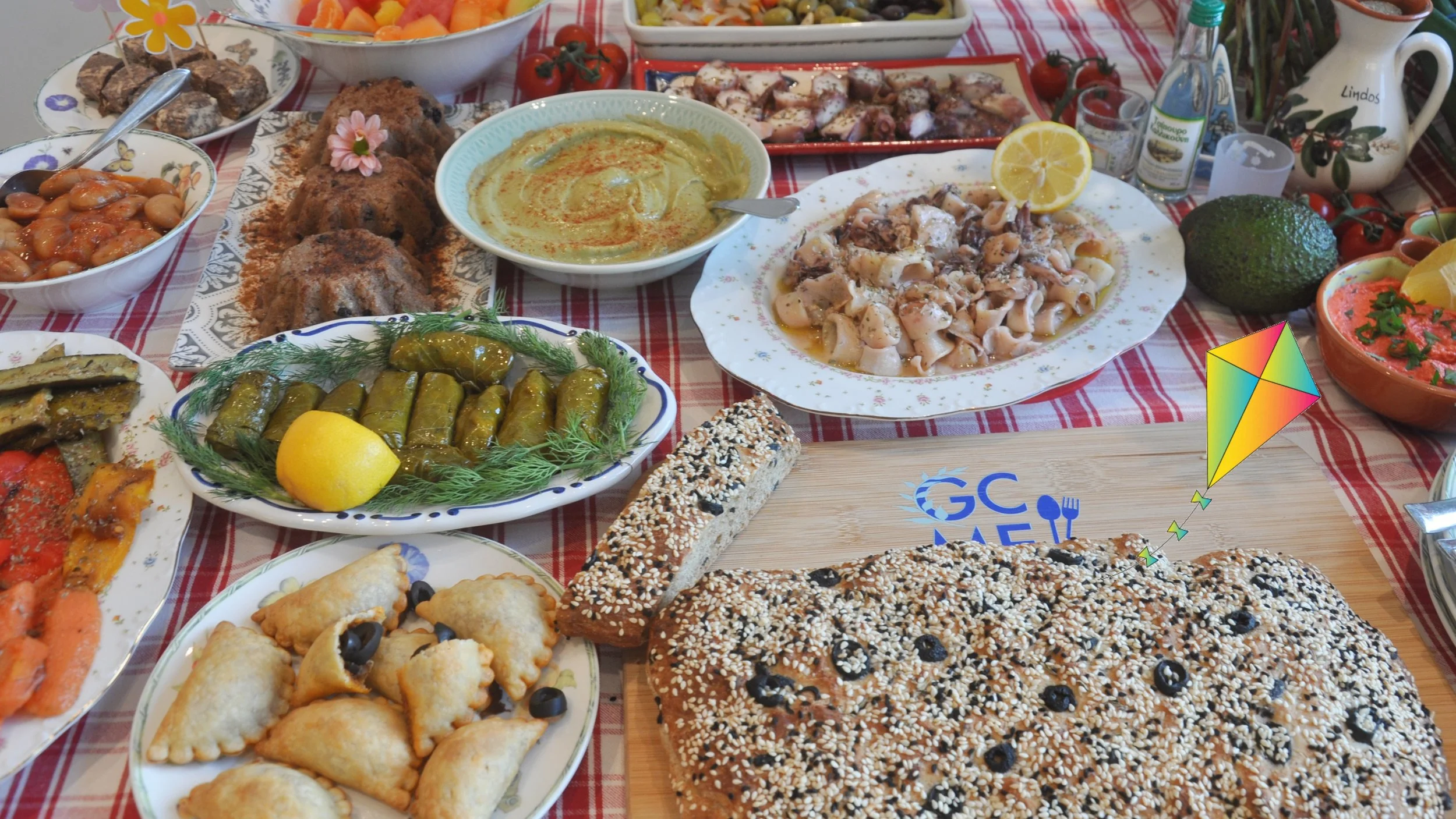 A wonderful, Traditional Clean Monday Menu