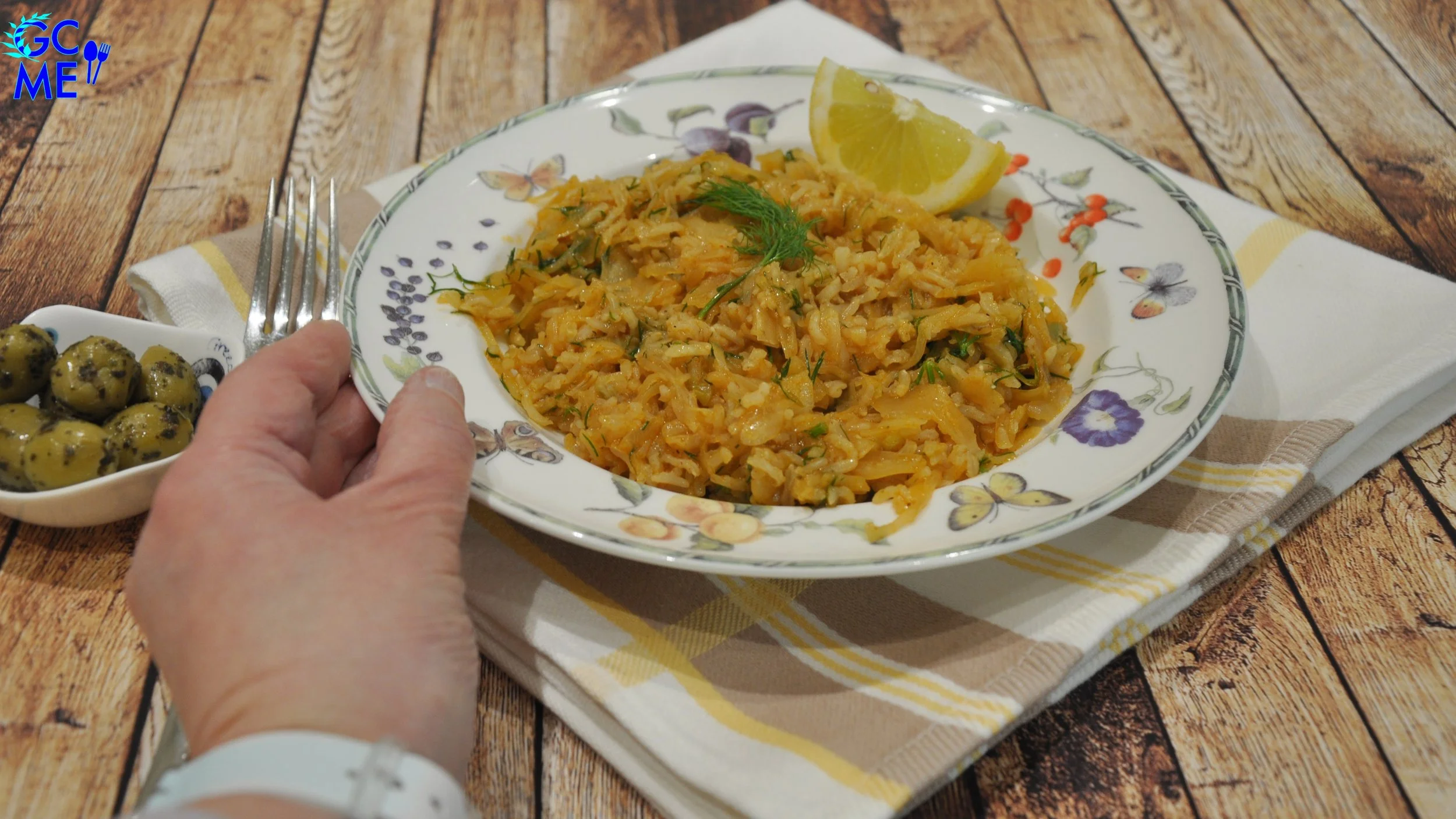 Greek Cabbage and Rice Stew aka Lahanorizo